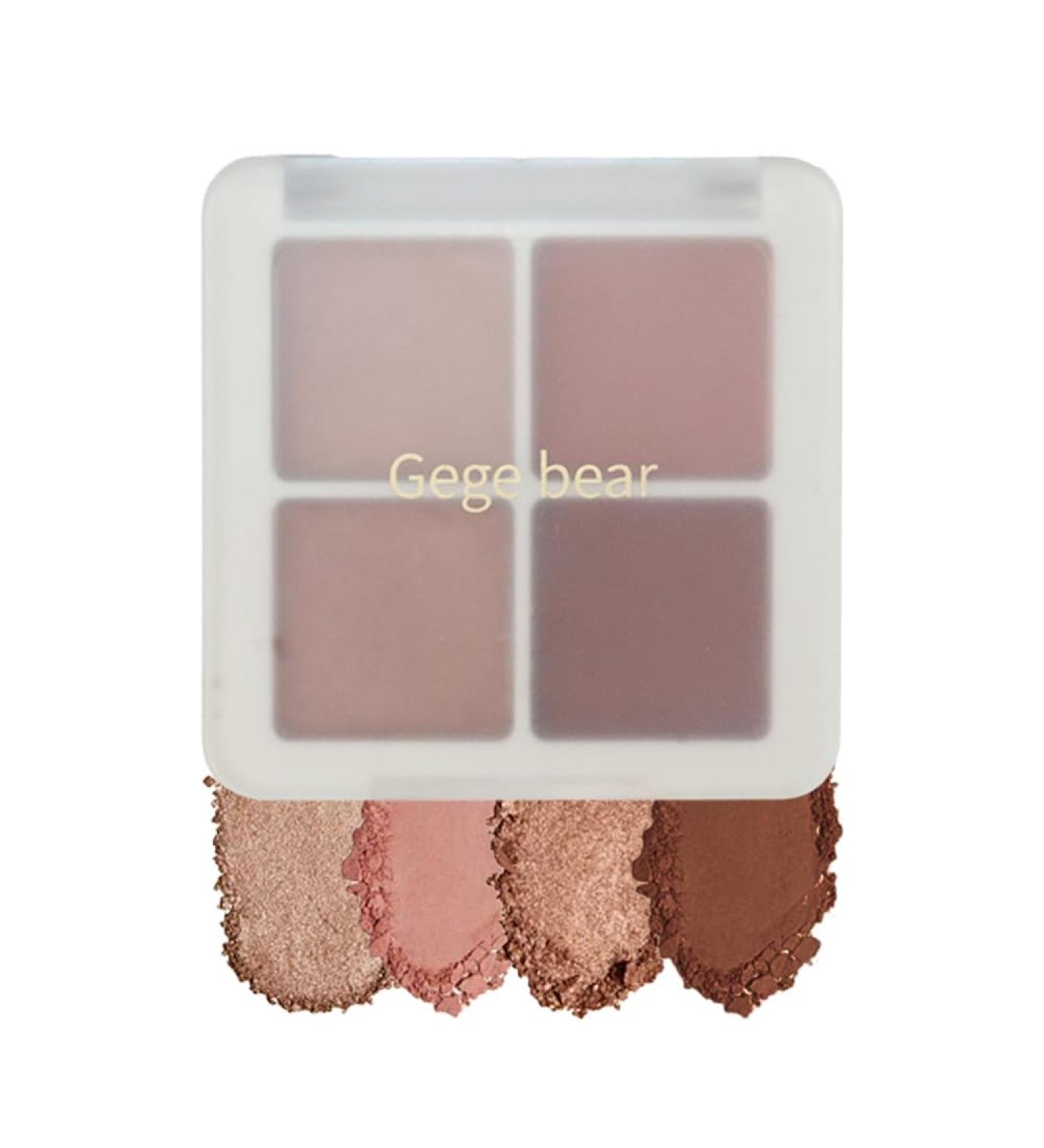 Natural Long-Lasting Eyeshadow Palette | Pigmented Eye Makeup for On-the-Go | International Shipping - Buy Online on GoSupps.com