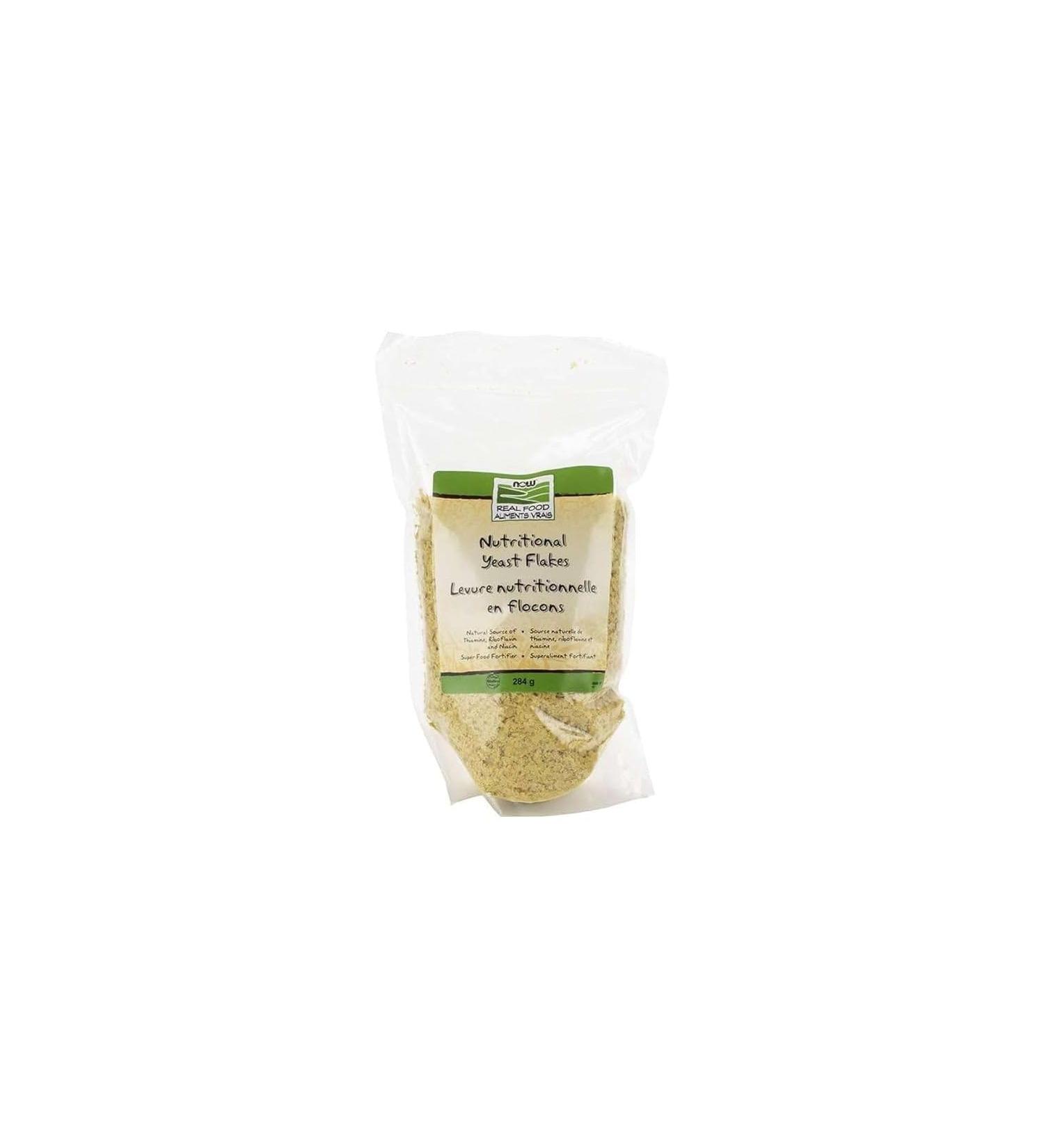 NOW Nutritional Yeast Flakes 284g - Buy Online on GoSupps.com
