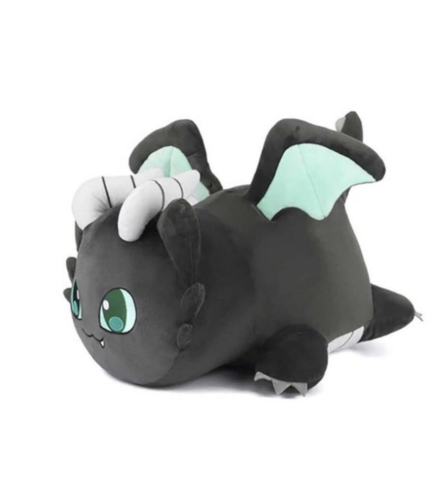 25cm Cute Aphmau Meows Cat Plush Toy Soft Meemeow Stuffed Donut Cat Plushes French Fry Cheeseburger Food Plush Doll Gifts (Dragon) - Buy Online on GoSupps.com