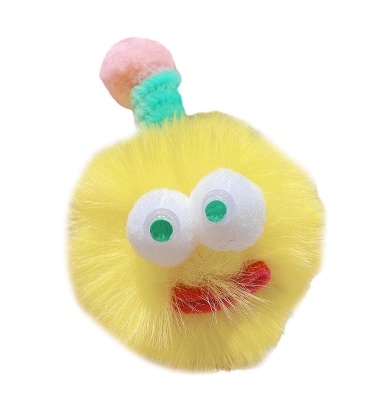 hgnxa Chic Hair Clip Cute Pompoms Shape Hairpin for Ponytail Bangs Dopamine Look Style Hairpins for Teenagers Children 10 - Buy Online on GoSupps.com