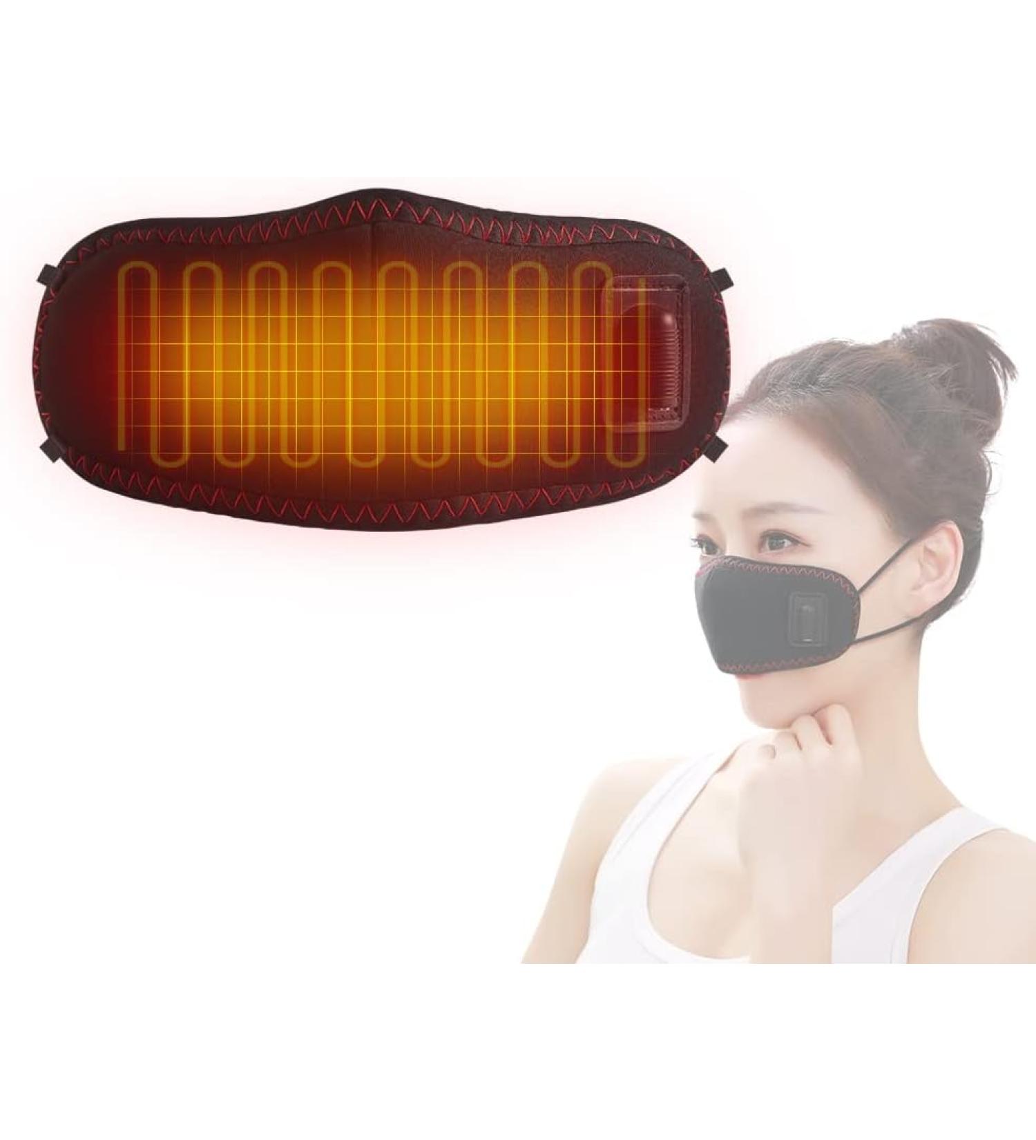 WOOLALA Heated Nose Cover For 3D Therapy Winter Nose Warmer 3 Temperature Settings - Buy Online on GoSupps.com