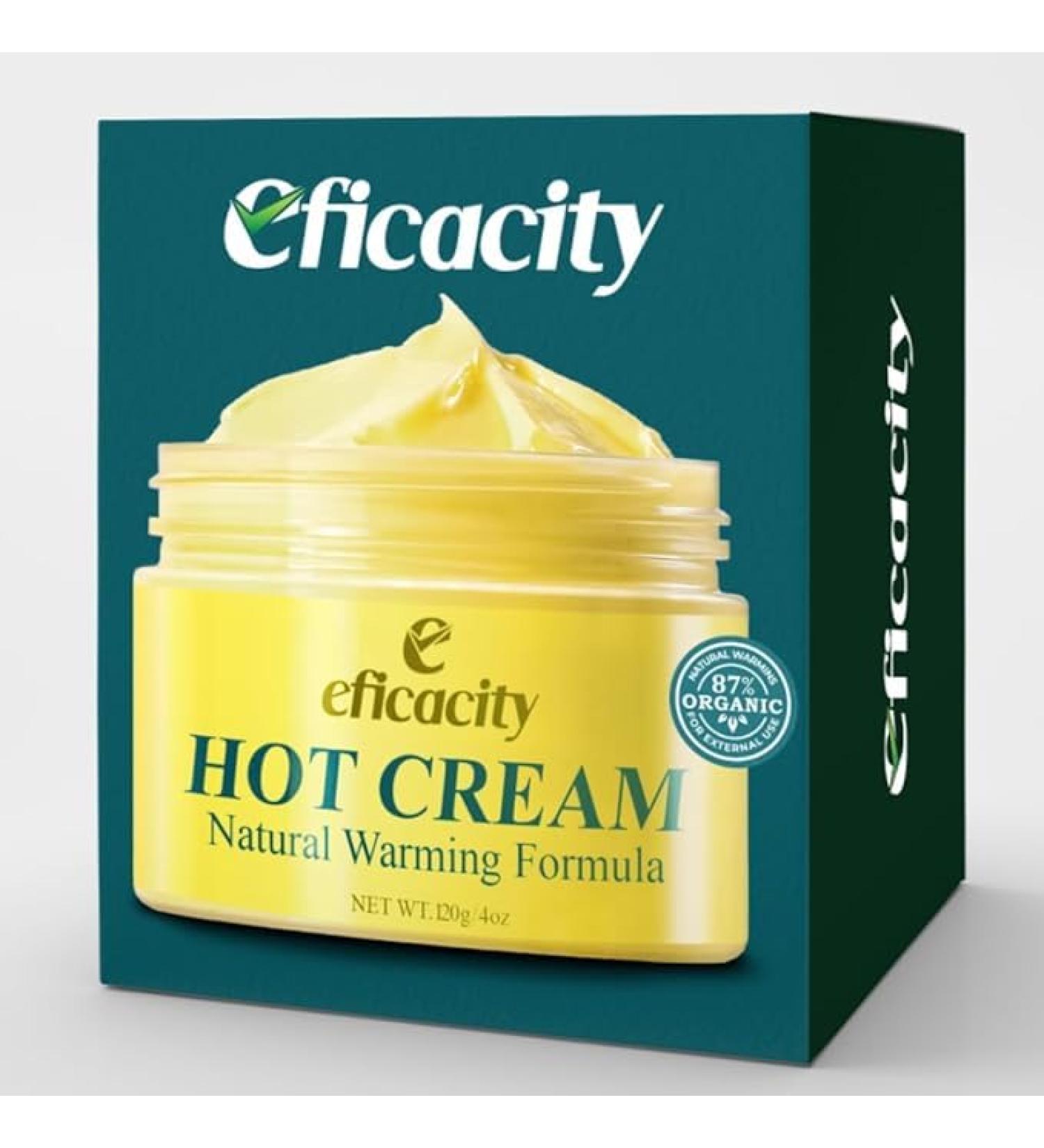 Eficacity Hot Cream - Natural Warming Formula by Robutop - Buy Online on GoSupps.com