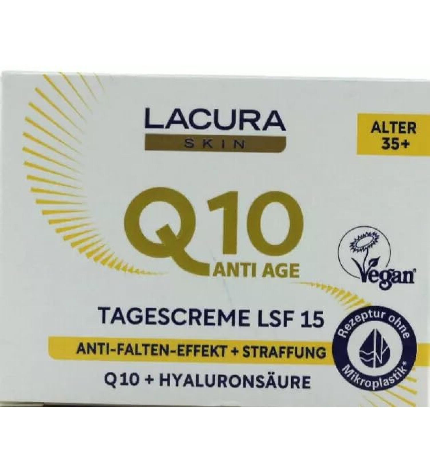 Generisch Lac ra Q10 Anti-Aging Day Cream SPF 15