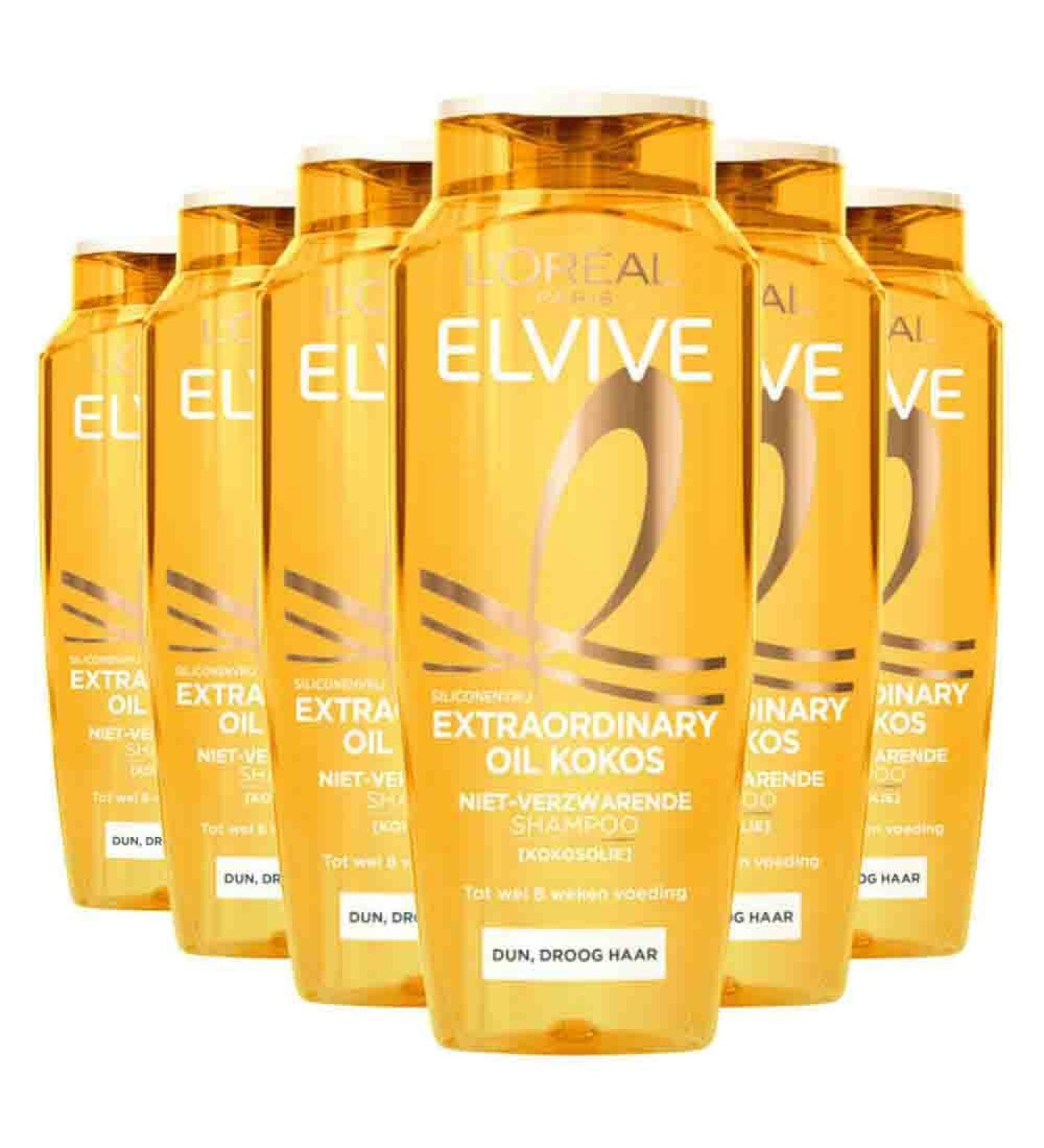 L'Or al L Or al Paris Elvive Extraordinary Oil Kokos Shampoo 6x