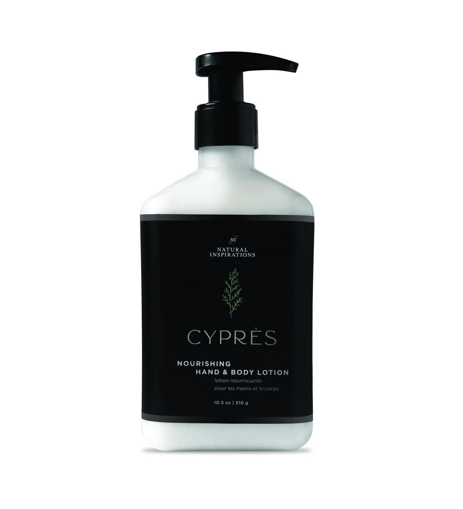 Natural Inspirations Cypress Nourishing Hand & Body Lotion 10.25oz - Buy Online on GoSupps.com
