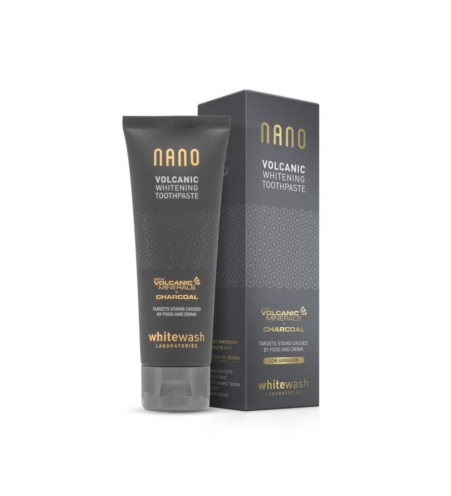 WhiteWash Nano Volcanic Mineral Whitening Toothpaste - International Shipping & Premium Oral Care - Buy Online on GoSupps.com