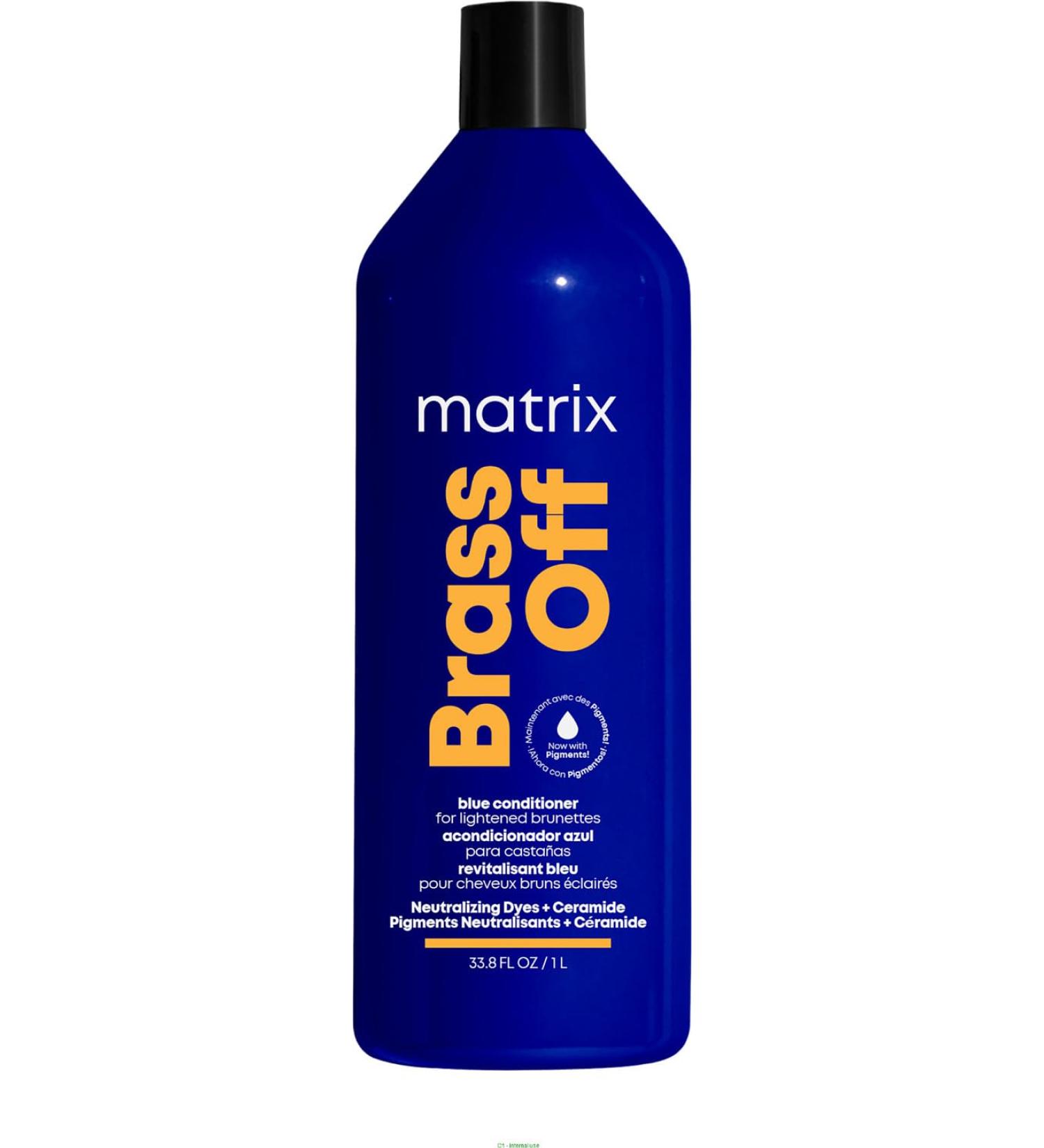 MATRIX Brass Off Pigmented Balm for Brown Hair with Lightening 1000 ml