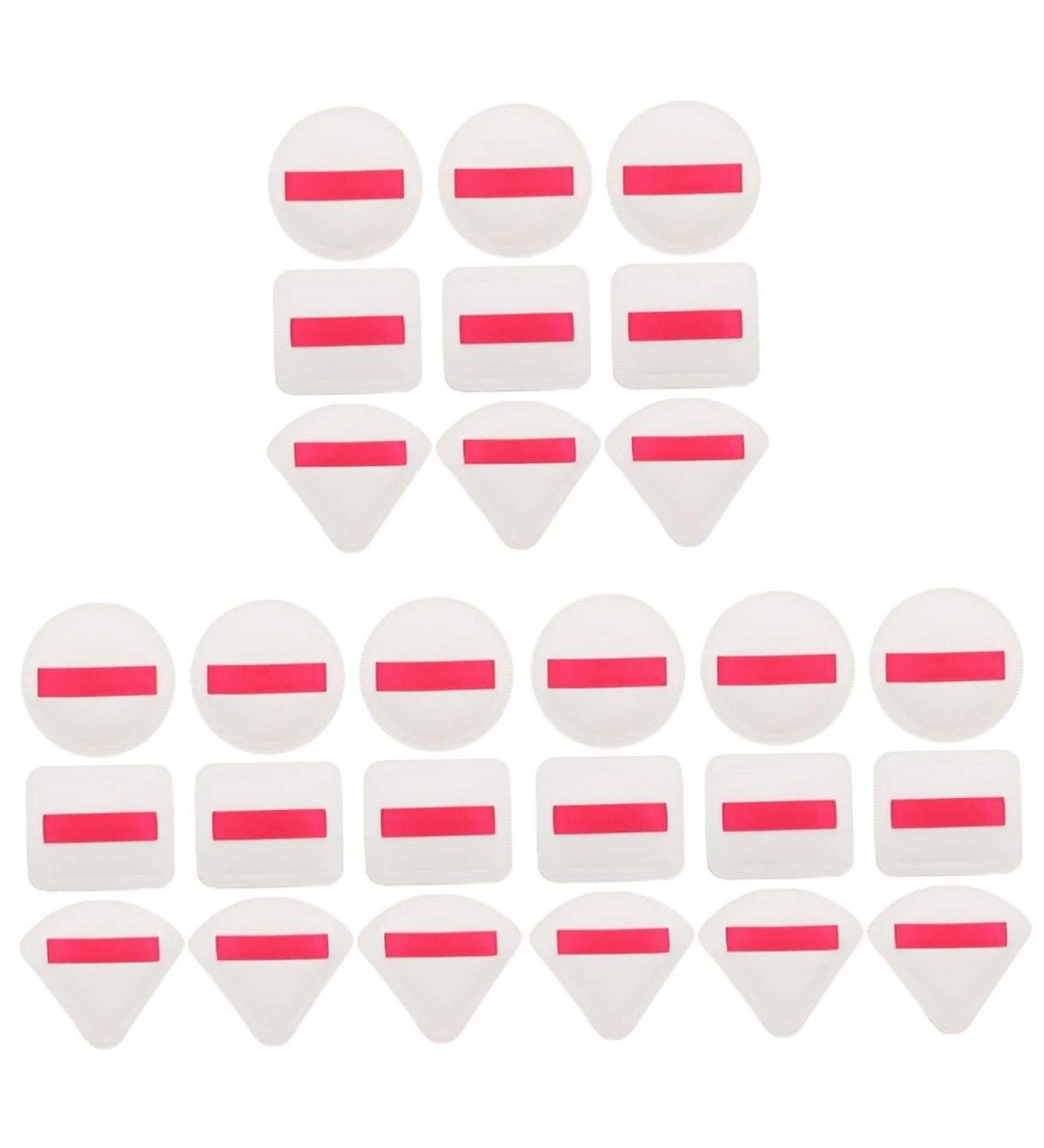 FRCOLOR 27 Pcs Makeup Blending Puff Set | Sponge Cushion Foundation & Loose Powder Pads | High-Quality Cosmetic Puffs for Flawless Application - Buy Online on GoSupps.com