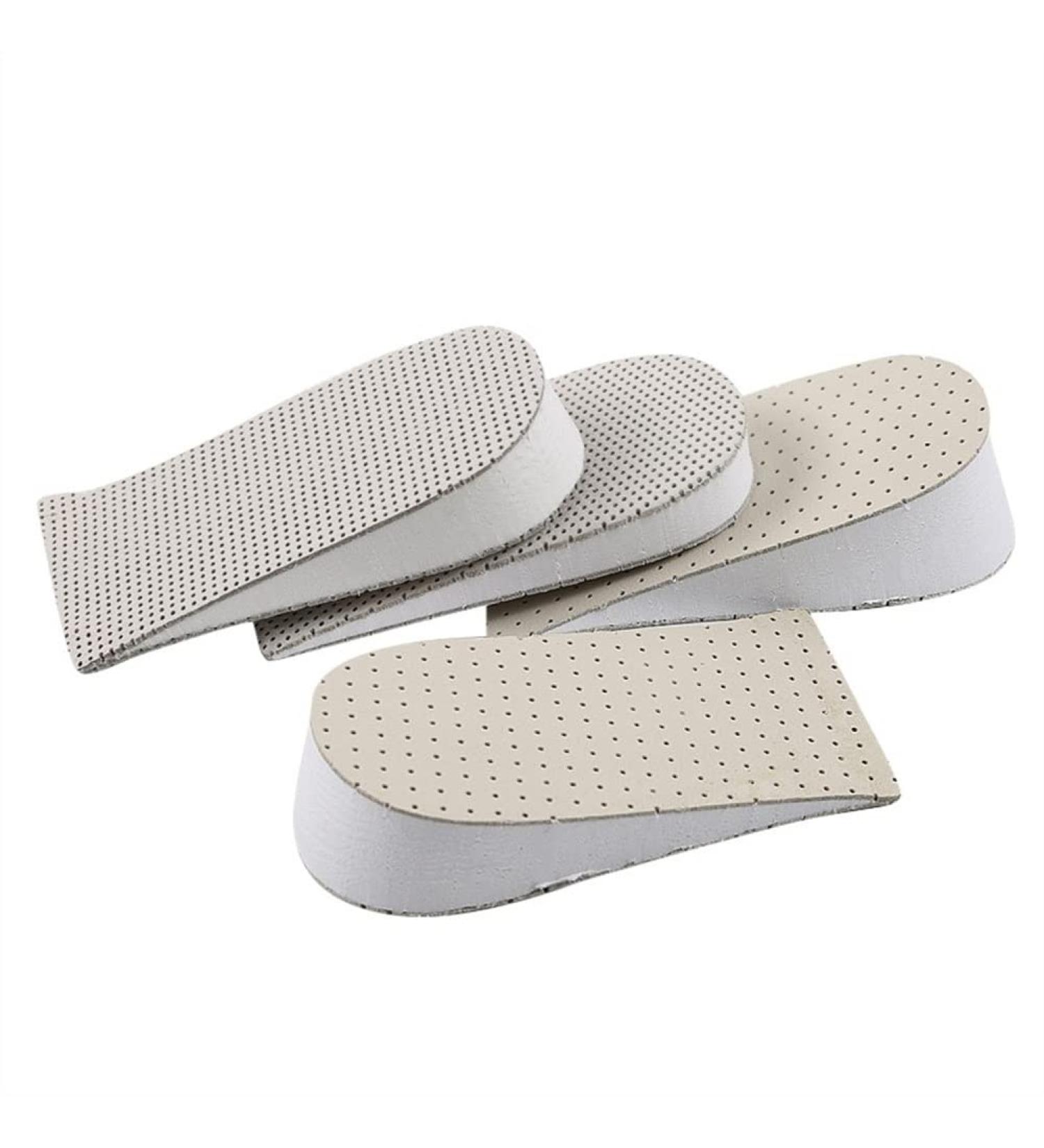 Premium Leather Heel Cushion Pads | Reusable Inserts for Heel Spurs & Dry Cracked Heels | International Shipping Available - Buy Online on GoSupps.com