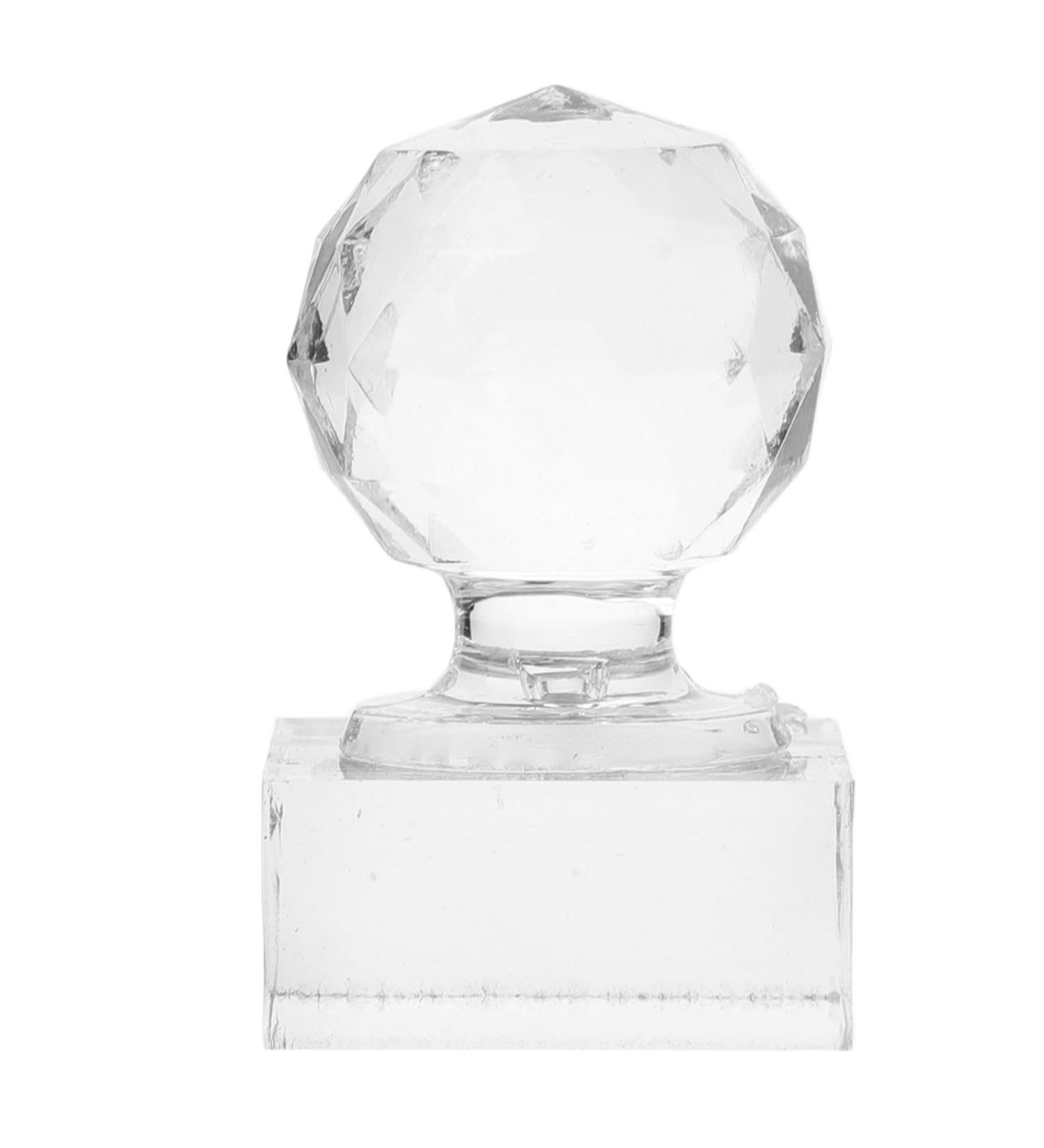 Baluue Eyeshadow Stamper Glass Powder Press Stamp Eyeshadow Repairing Tool Clear Wax Seals Stamp Blusher Pressing Stamper - Buy Online on GoSupps.com