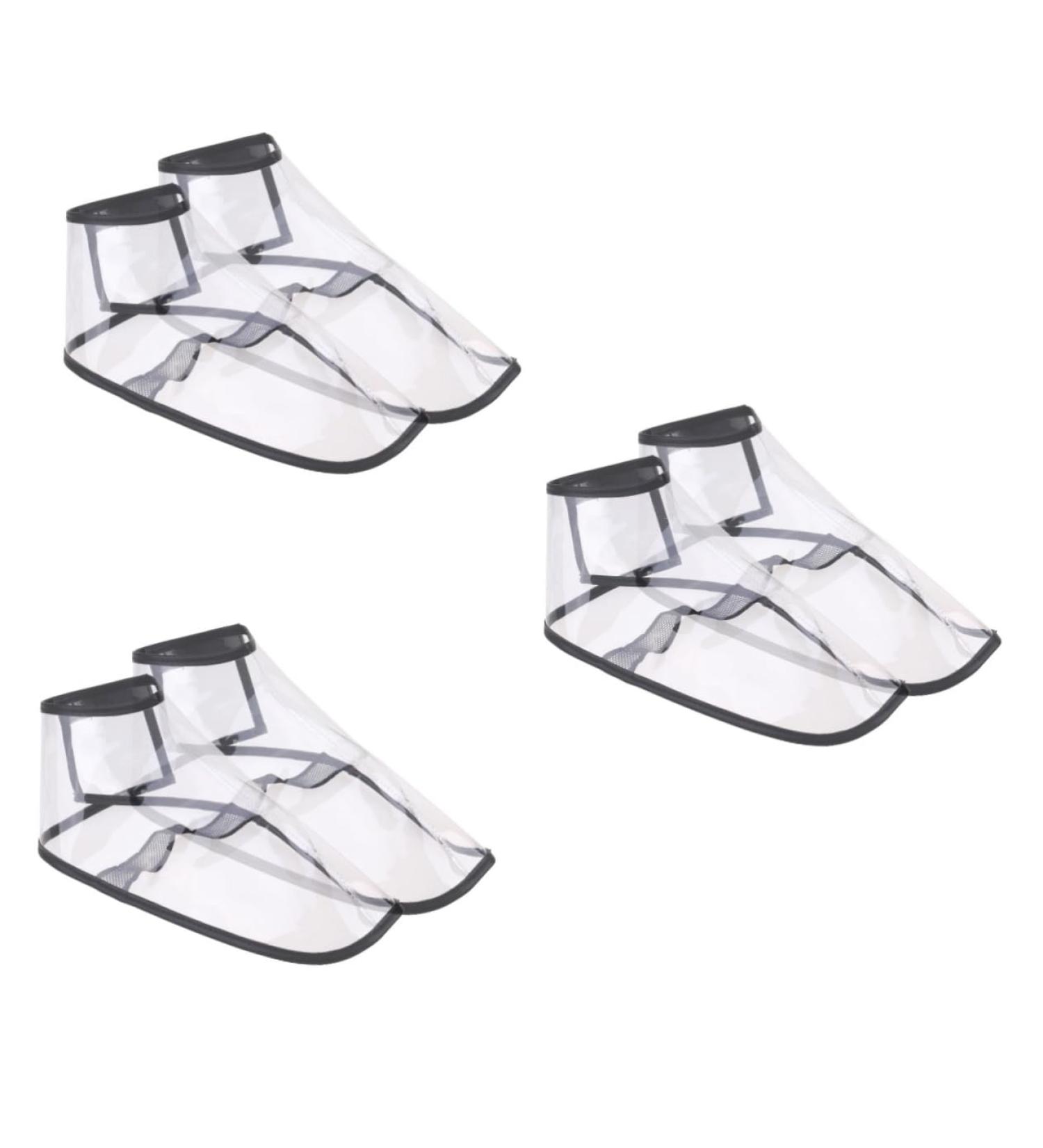 Beavorty 3 Pairs Salon Shoes Protector Chests for Hairpins Salon Shop Cover Haircut Cape Shoes Protector Cover Washable Shoe Covers Non Woven Boots Cover Barber Tool Disposable - Buy Online on GoSupps.com