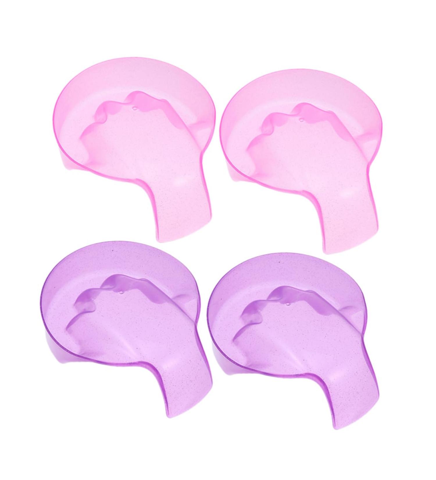4pi ces Bol De Manucure Pour Trempage Des Ongles R cipient Pour Dissolvant De Vernis Ongles Plateau De Manucure - Buy Online on GoSupps.com