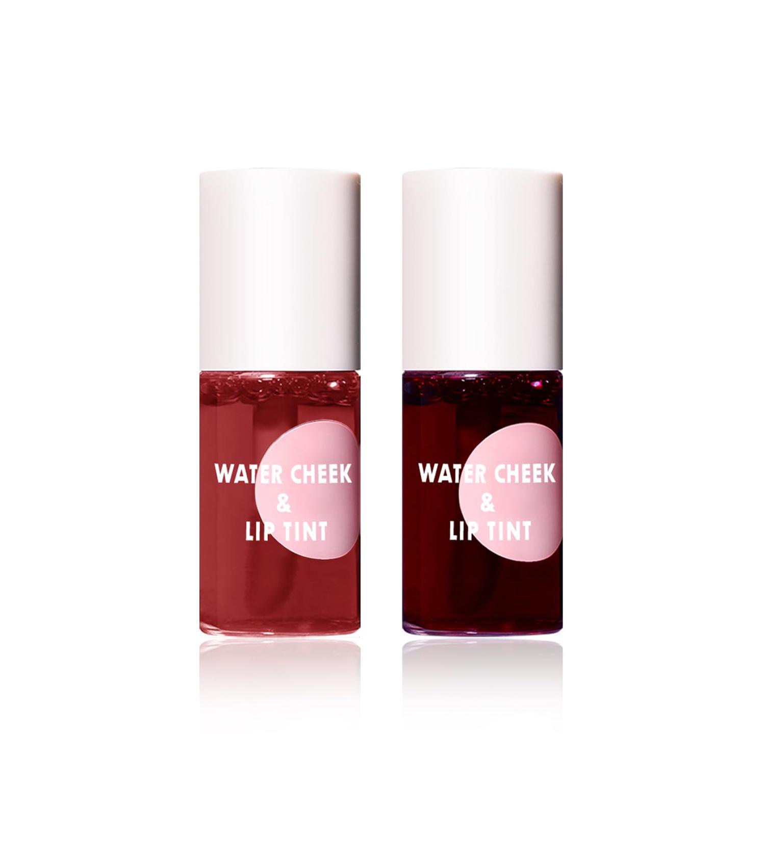 Buy 2PCS Lip Tint Stain Set - Velvet Lip Gloss Long Lasting Waterproof Liquid Lipstick for Lips & Cheeks - Moisturizing & Multipurpose International Shipping Available - Buy Online on GoSupps.com