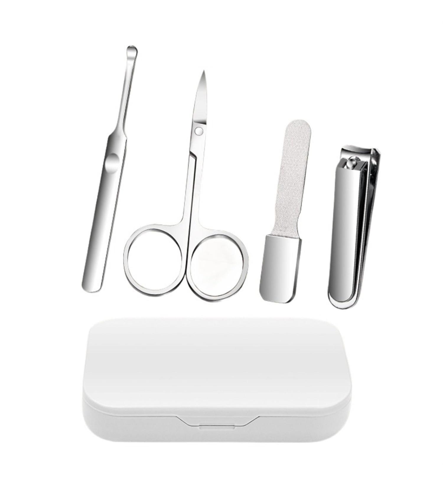 Stainless Steel Nail Clipper Set Grooming Tool Set with Portable Manicure Art Tool Green Nails Cut (Color : C1) - Buy Online on GoSupps.com