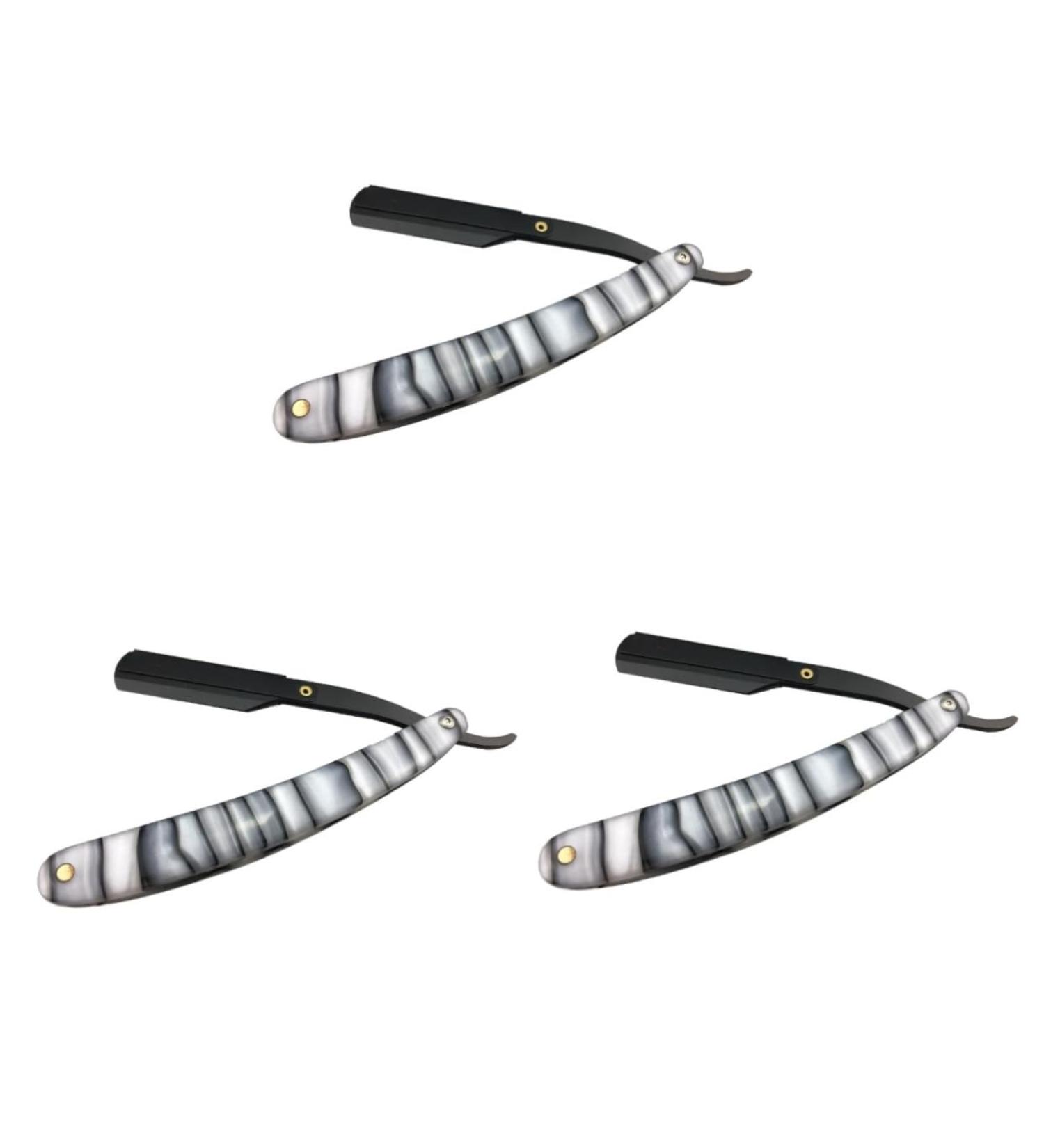 Frcolor Men's Metal Safety Razor - Professional 3-Stage Shaving Tool for Barbers and Home Use - Buy Online on GoSupps.com