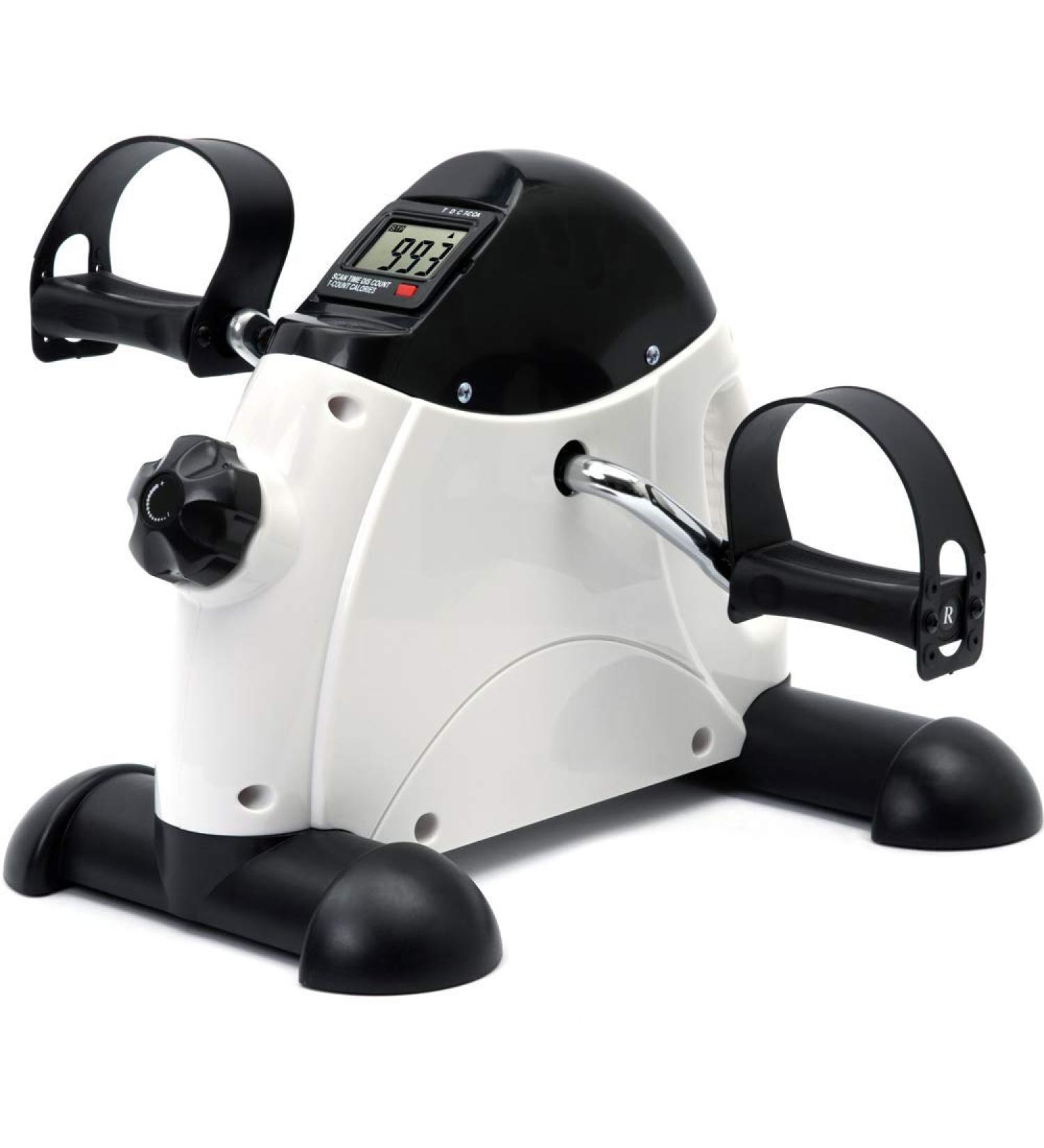 DECELI Under Desk Bike Pedal Exerciser - Portable Mini Exercise Bike with LCD Display - Buy Online on GoSupps.com