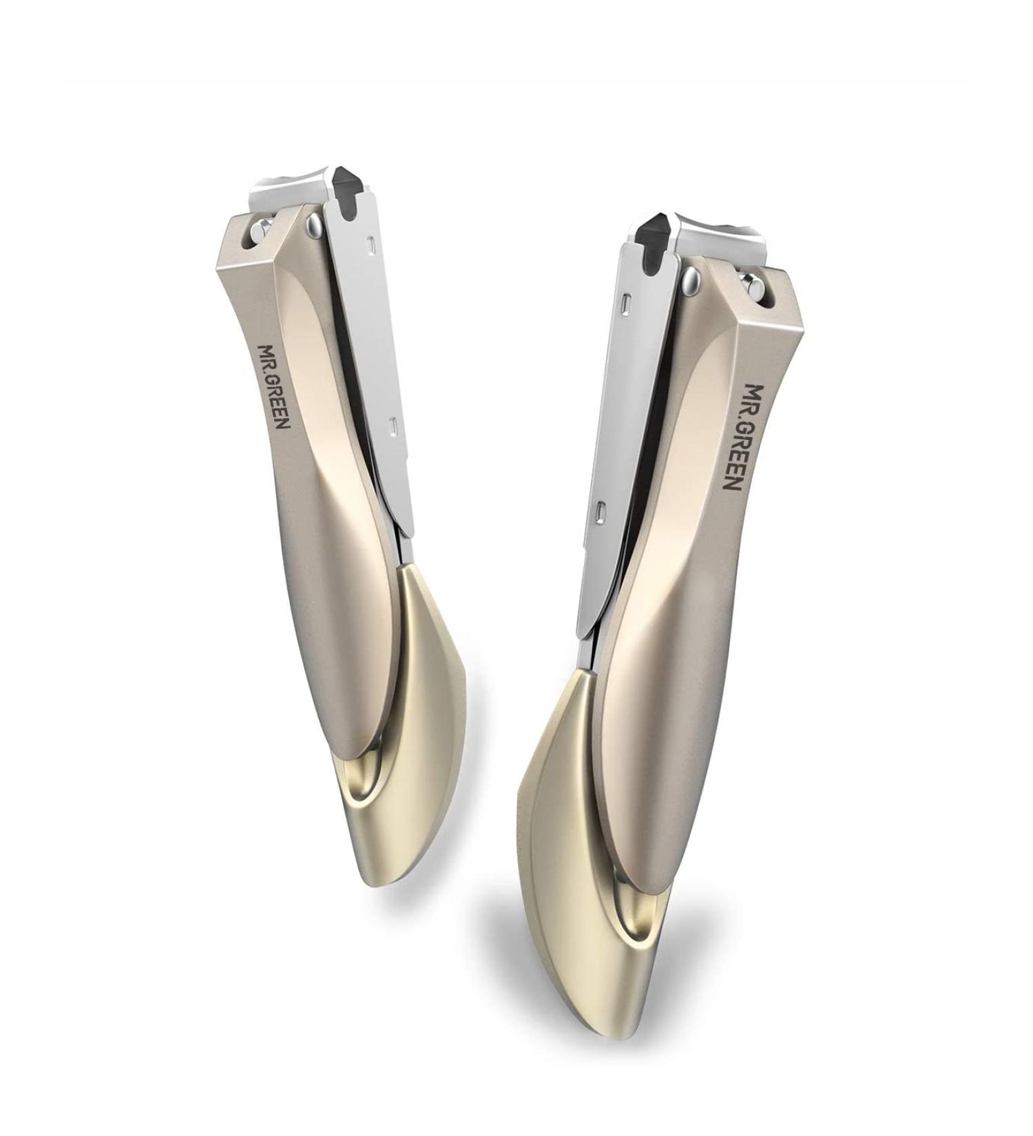 Professional Nail Clippers for Thick Nails - Stainless Steel Cutter with Catcher - Bionics Design for Men and Women (Small and Big) - Buy Online on GoSupps.com