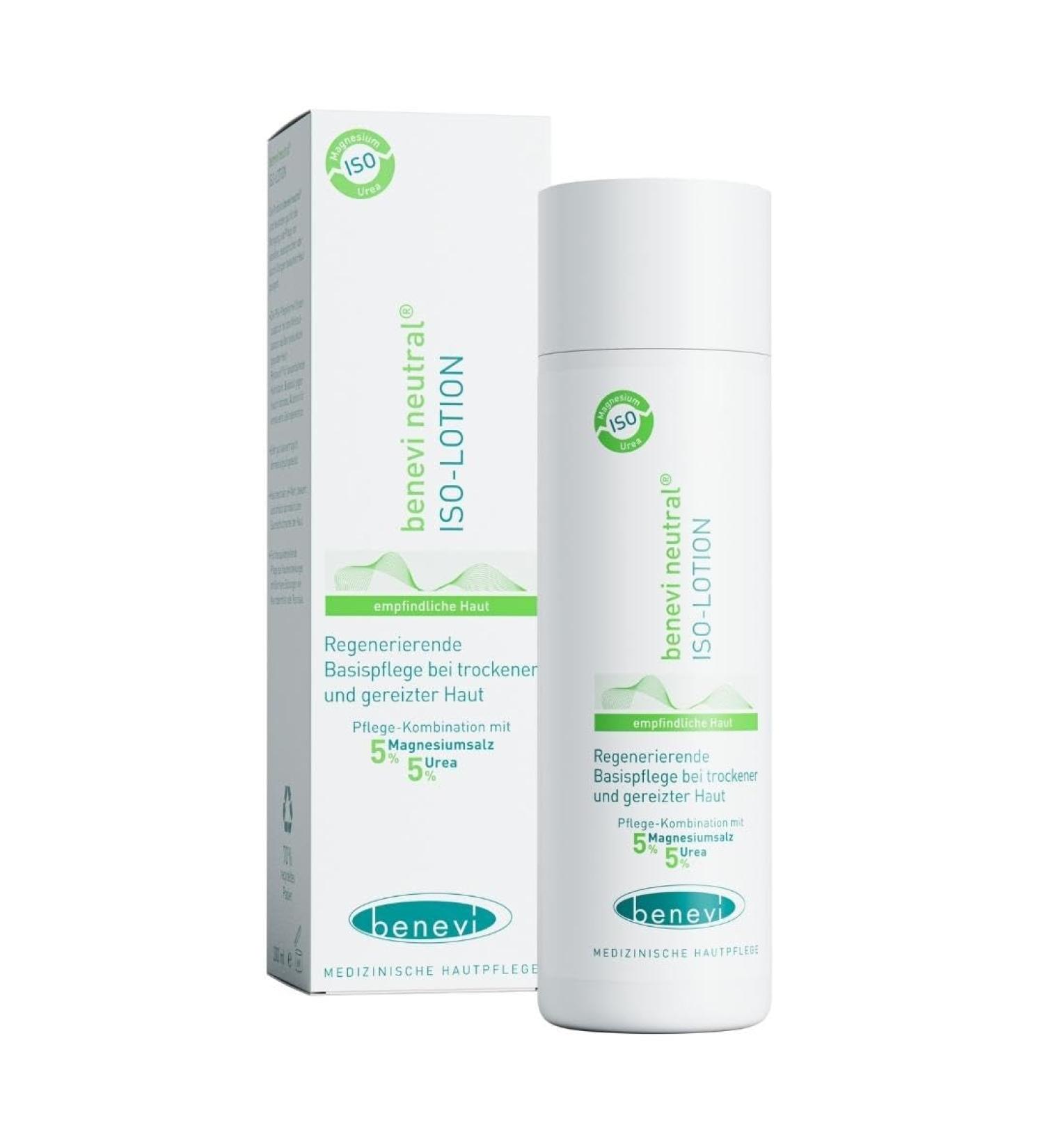 Benevi Neutral ISO Lotion 200ml - Best Body Lotion for Very Dry Cracked Sensitive Skin | Nourishing & Protective Formula - Buy Online on GoSupps.com