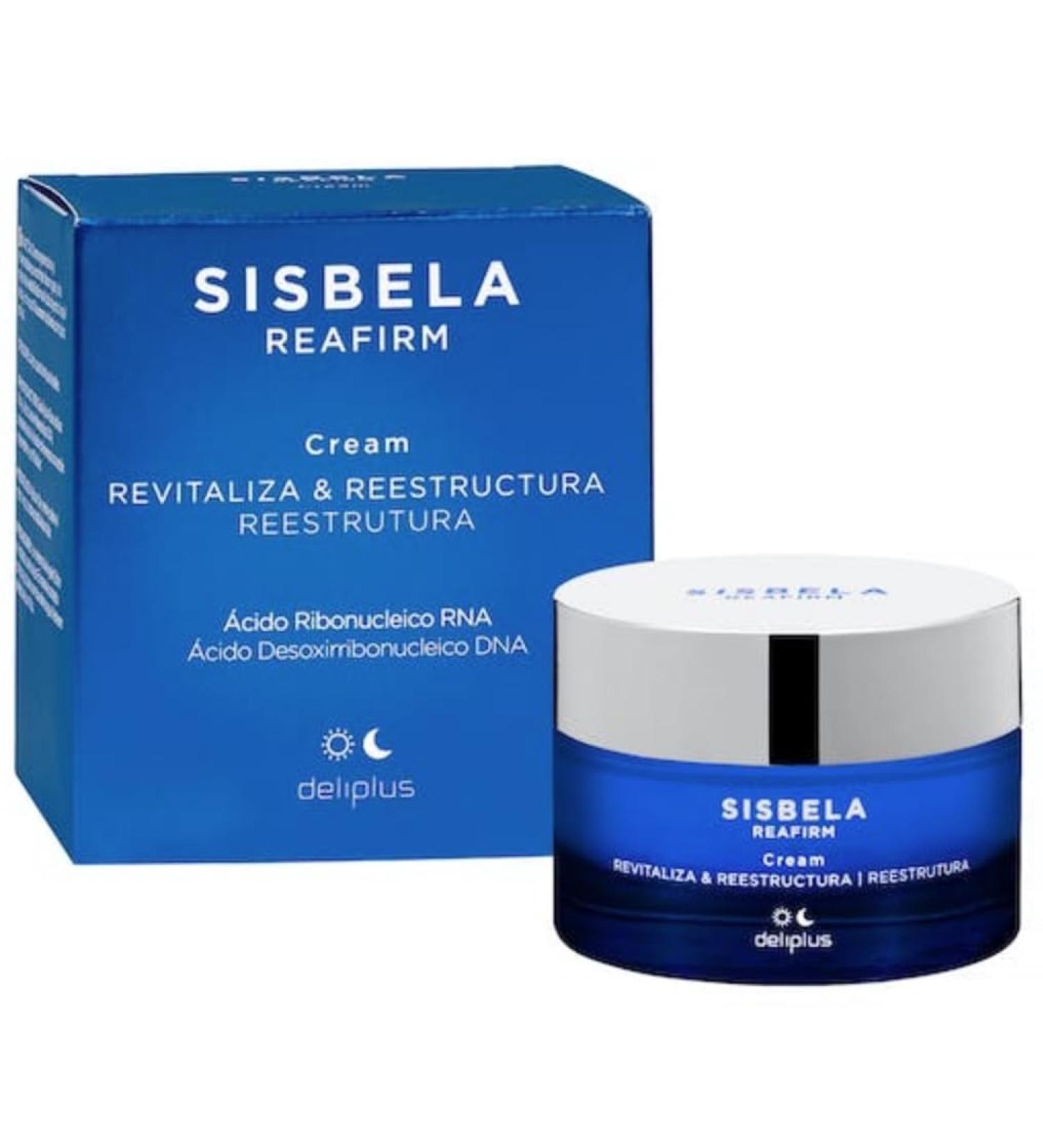 Sisbela Reafirm 50 ml revitalizing and restructuring face cream with RNA ribonucleic acid all skin types. Deliplus - Buy Online on GoSupps.com