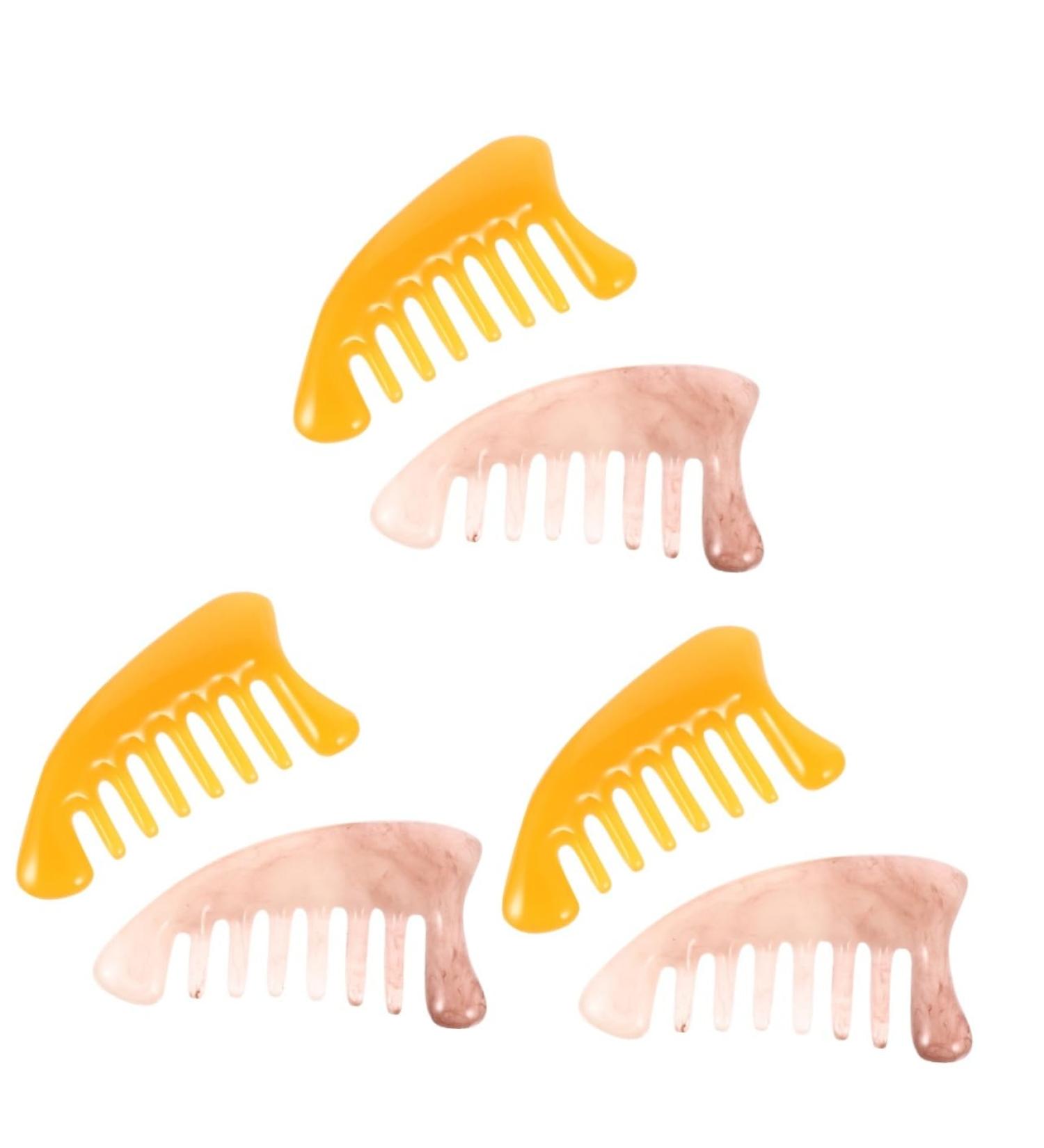 FOMIYES 6 STK Massage Comb Set - Hair & Neck Massagers Scratch Boards & Jade Combs for Ultimate Relaxation - Buy Online on GoSupps.com
