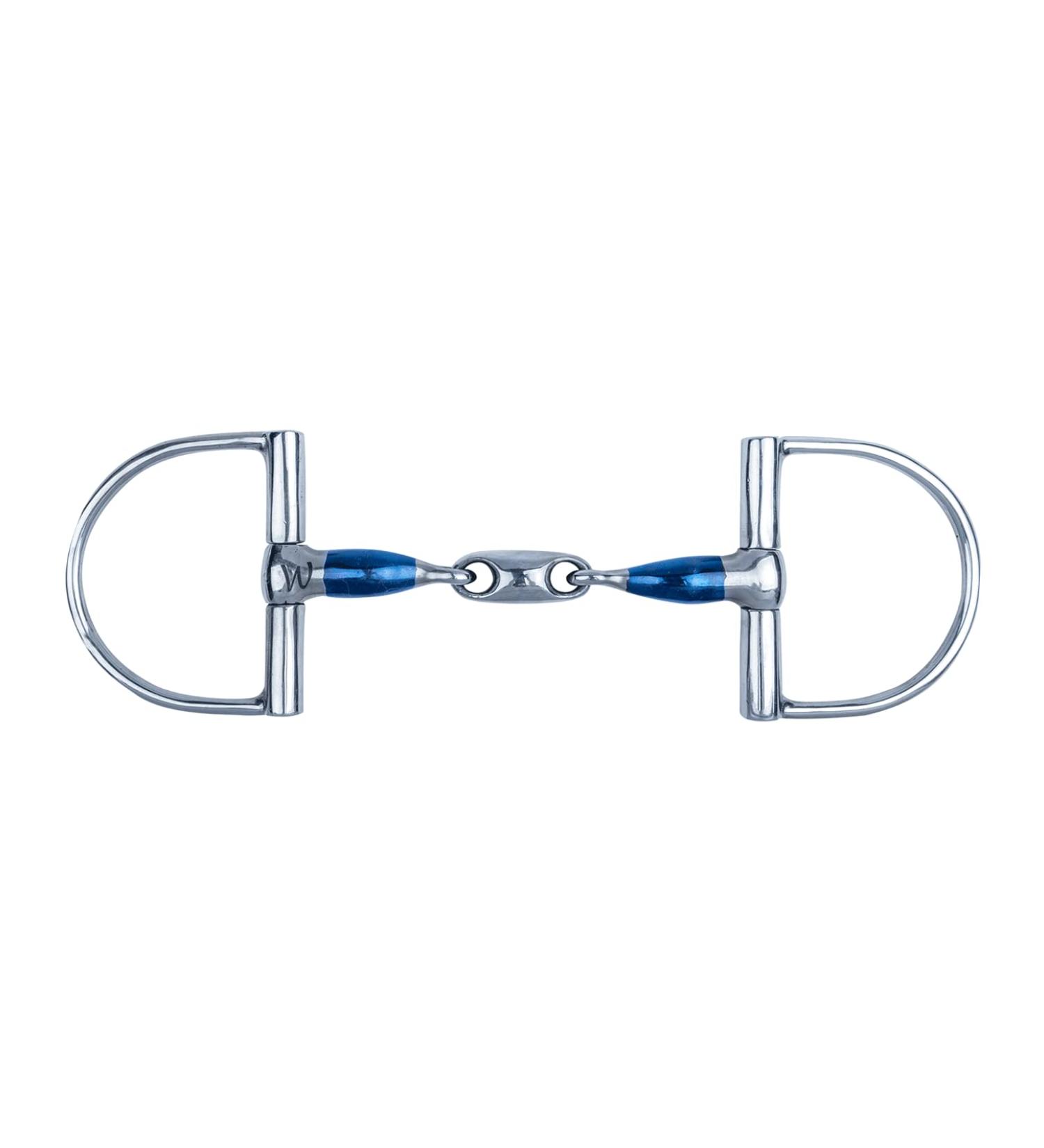 WALDHAUSEN Sweet Iron D-Ring bit double jointed 13.5 cm