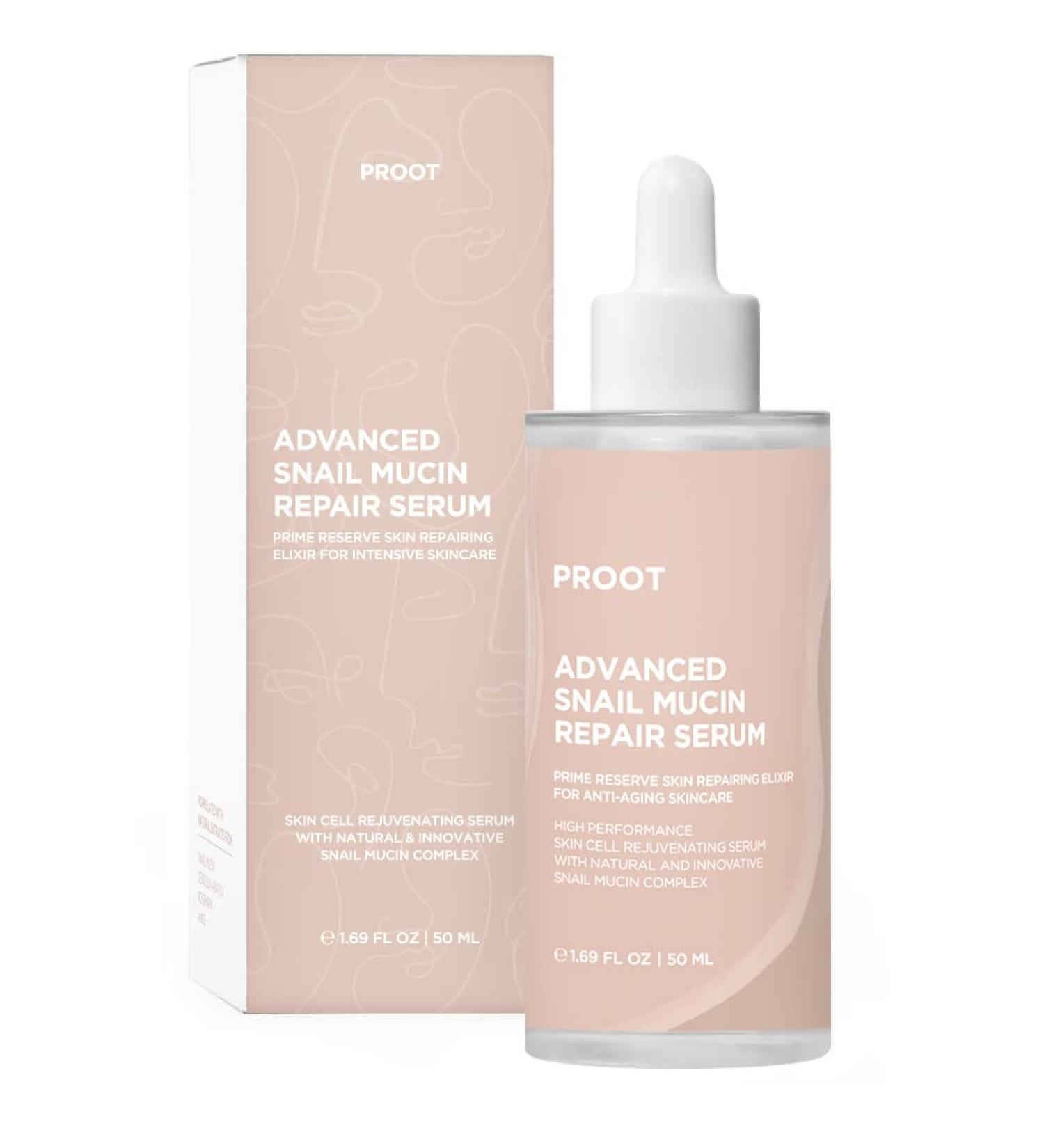 Advanced Snail Mucin Essence Serum - 96% Snail Extract for Skin Firming & Anti-Aging | Korean Essence for All Skin Types | Natural Ingredients - Buy Online on GoSupps.com
