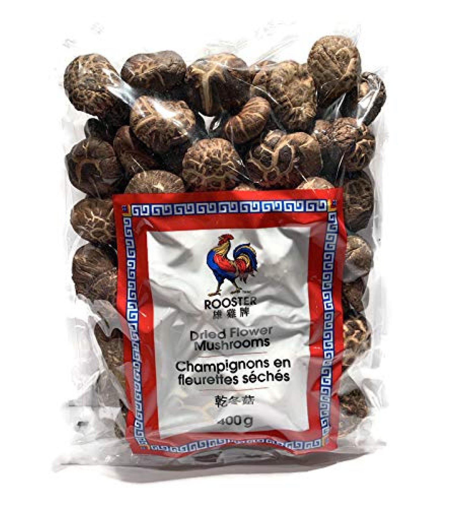 Dried Flower Shitake Mushrooms 400g - Buy Online on GoSupps.com