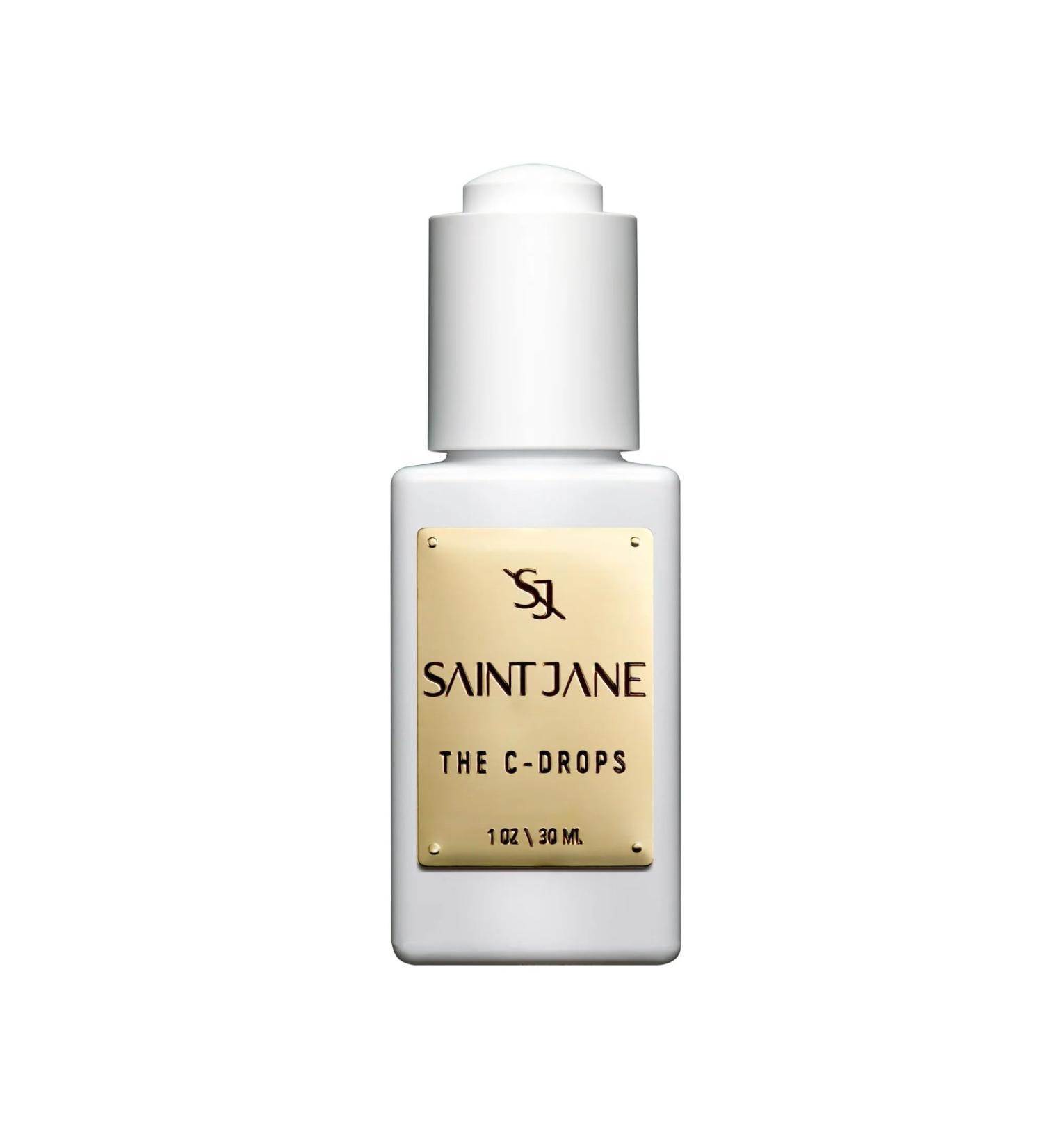 SAINT JANE Vitamin C Glow Drops Serum | Luxury Floral-Infused Clean Skincare (1 fl oz) - International Shipping Available - Buy Online on GoSupps.com