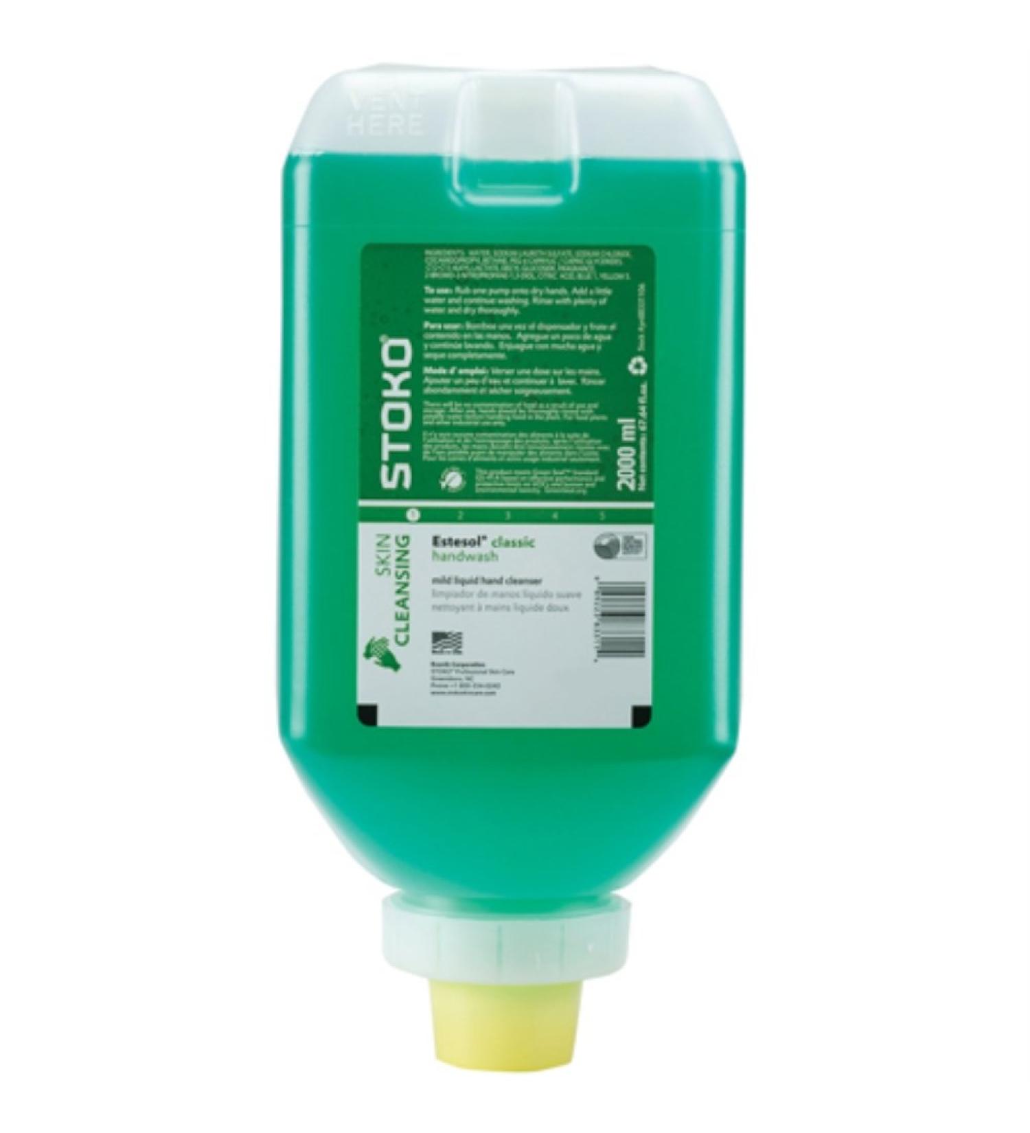 Deb-Stoko Usa Llc  88331106  Skin Care  Handsoap  Stk Estesol Soft Bottle (6/Cs) 6/2000Ml  CS