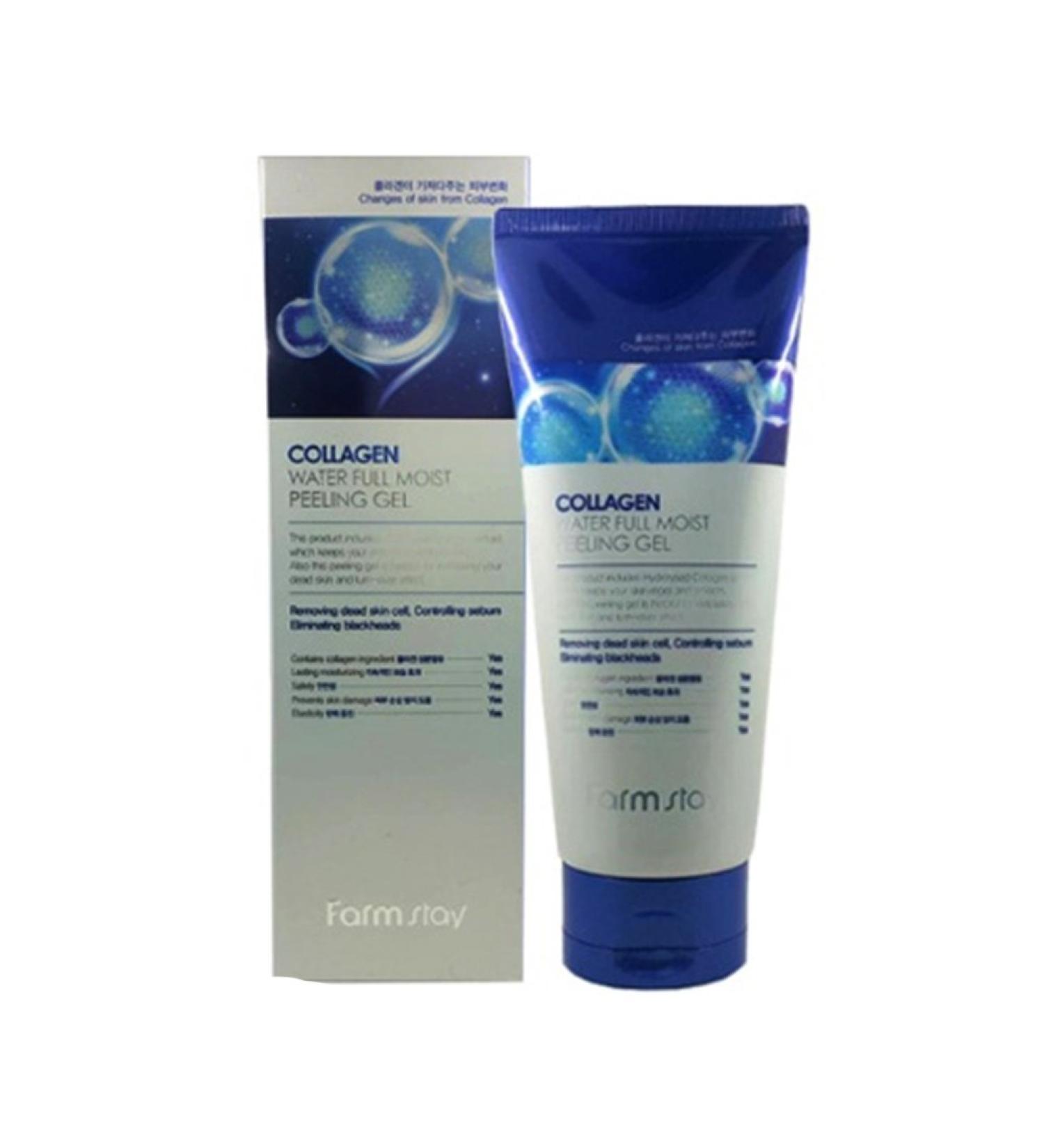 Farmstay Collagen Water Full Moist Peeling Gel 6.08 fl oz (180 ml)