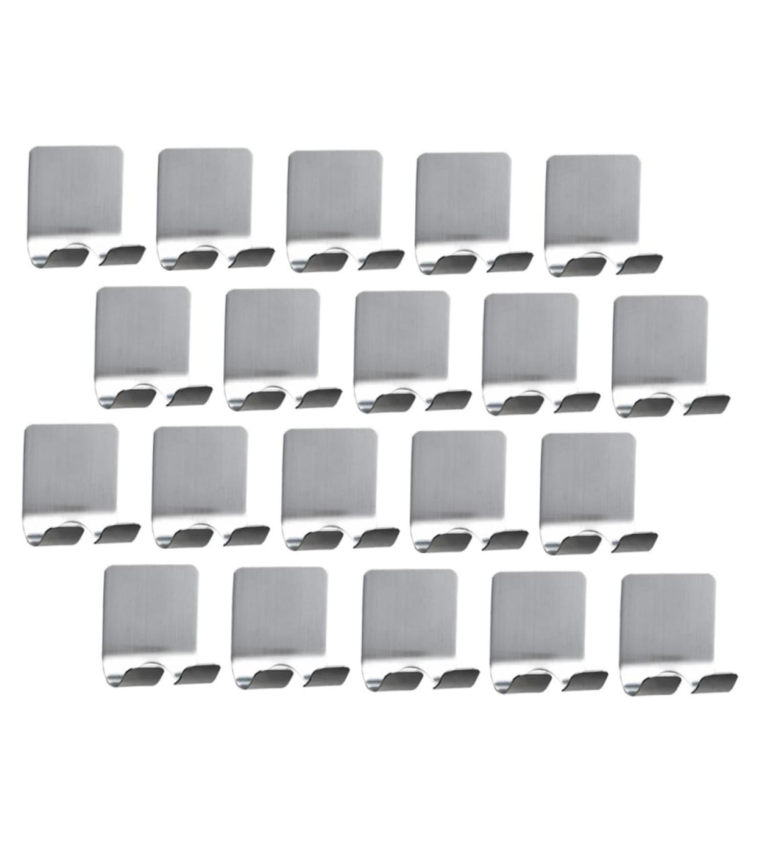Buy Cabilock 20-Pack Strong Sticky Hooks - Self-Adhesive Razor Wall Stand & Clothes Rack | Heavy Aluminum Alloy Wallet Holder (5.7x4.5cm) - International Shipping - Buy Online on GoSupps.com