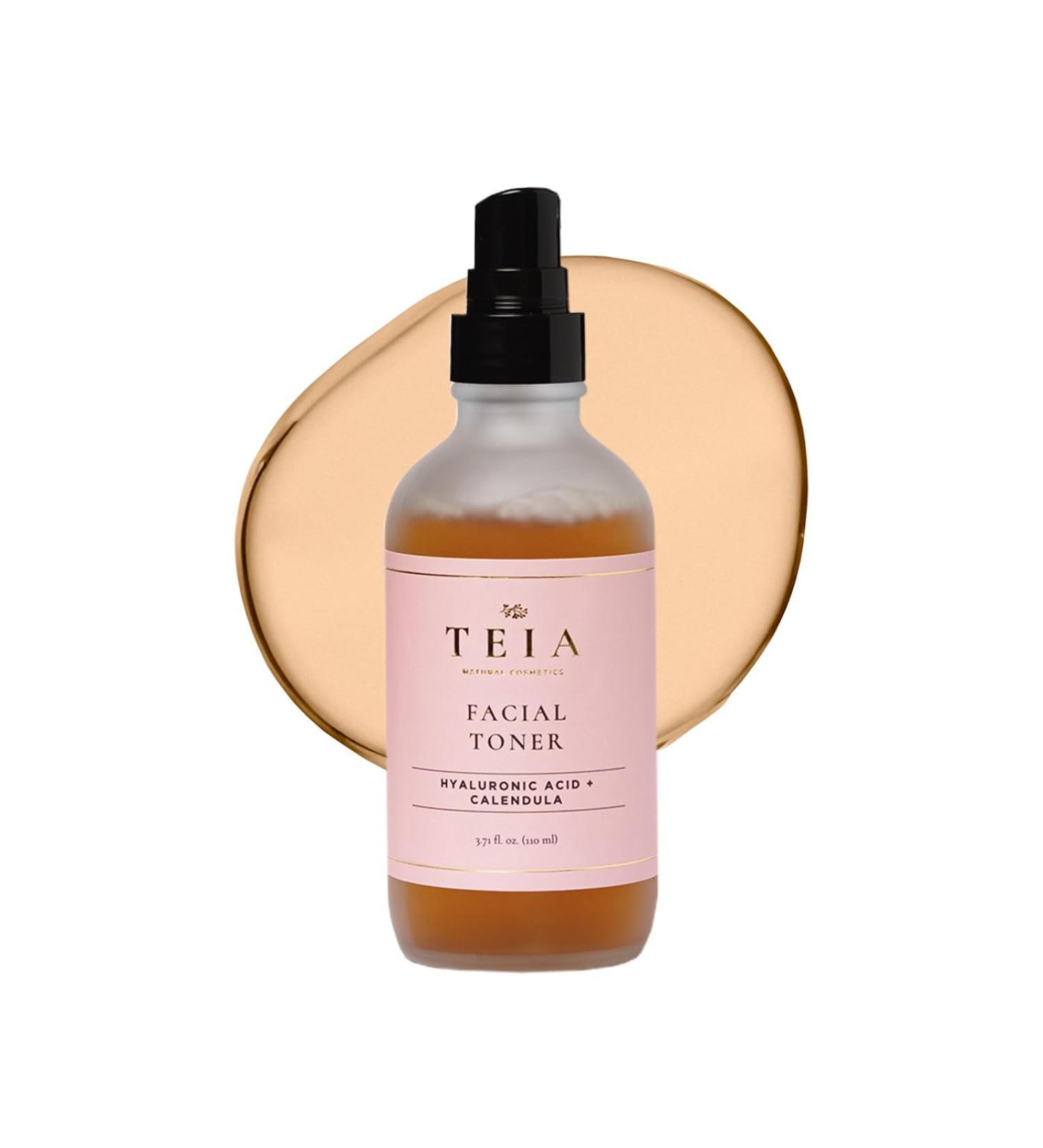 TEIA Cosmetics Alcohol-Free Hyaluronic Acid Facial Toner - Natural Vegan Non-Toxic & Cruelty-Free for Ultimate Hydration - Buy Online on GoSupps.com