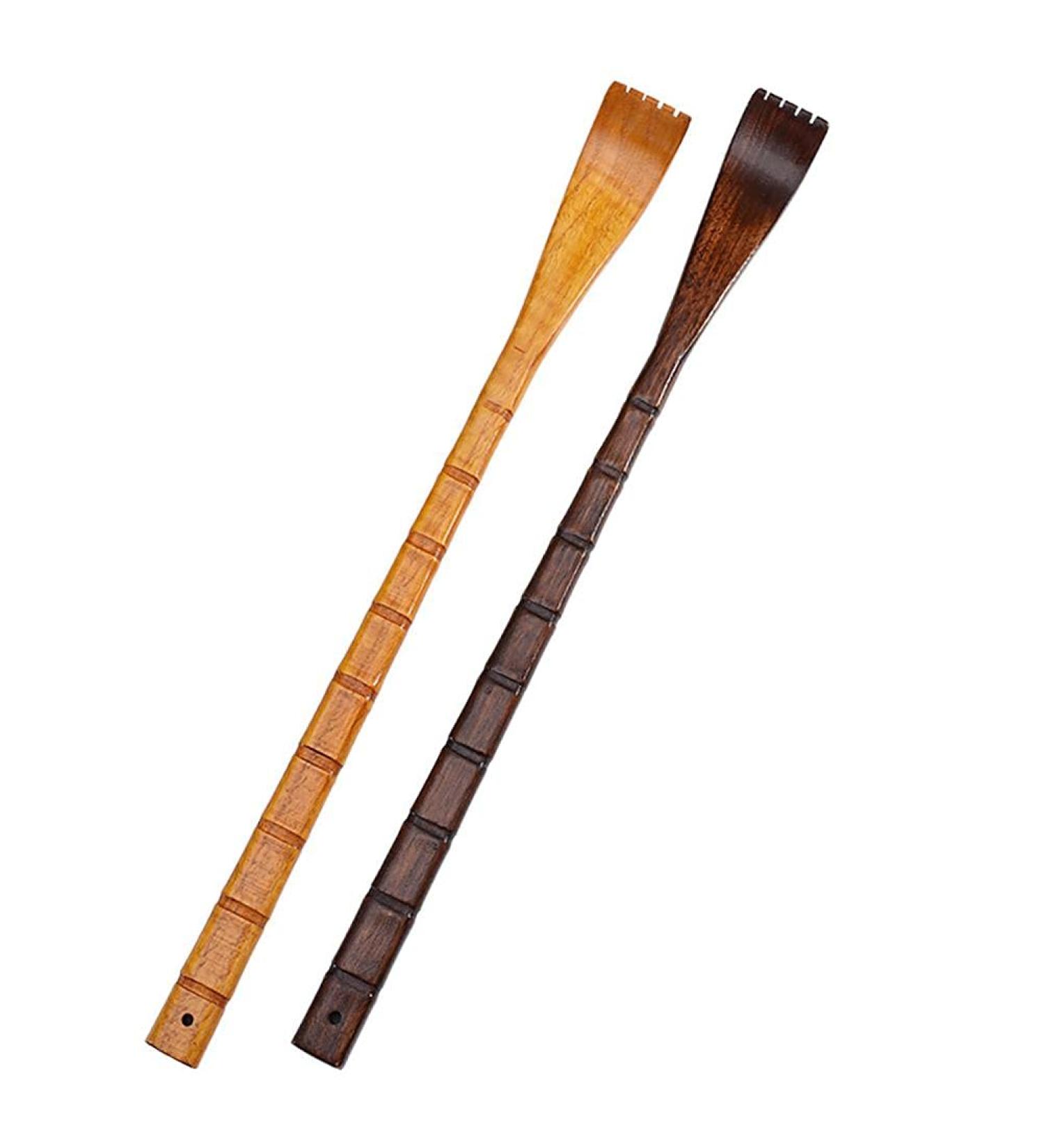 ASTAGI Classic Wooden Back Scratcher Set - 2 Pieces for Itching Relief Relaxation & Massage - Ideal for All Skin Types - Buy Online on GoSupps.com