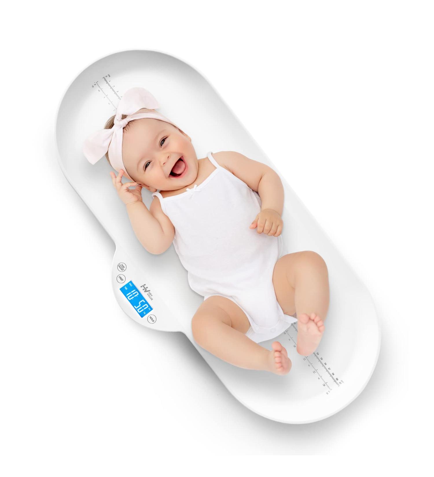 Accurate Baby & Pet Scale - Digital Weighing Scale for Infants, Toddlers & Animals with Hold Function | Precise آ±0.1oz - Buy Online on GoSupps.com