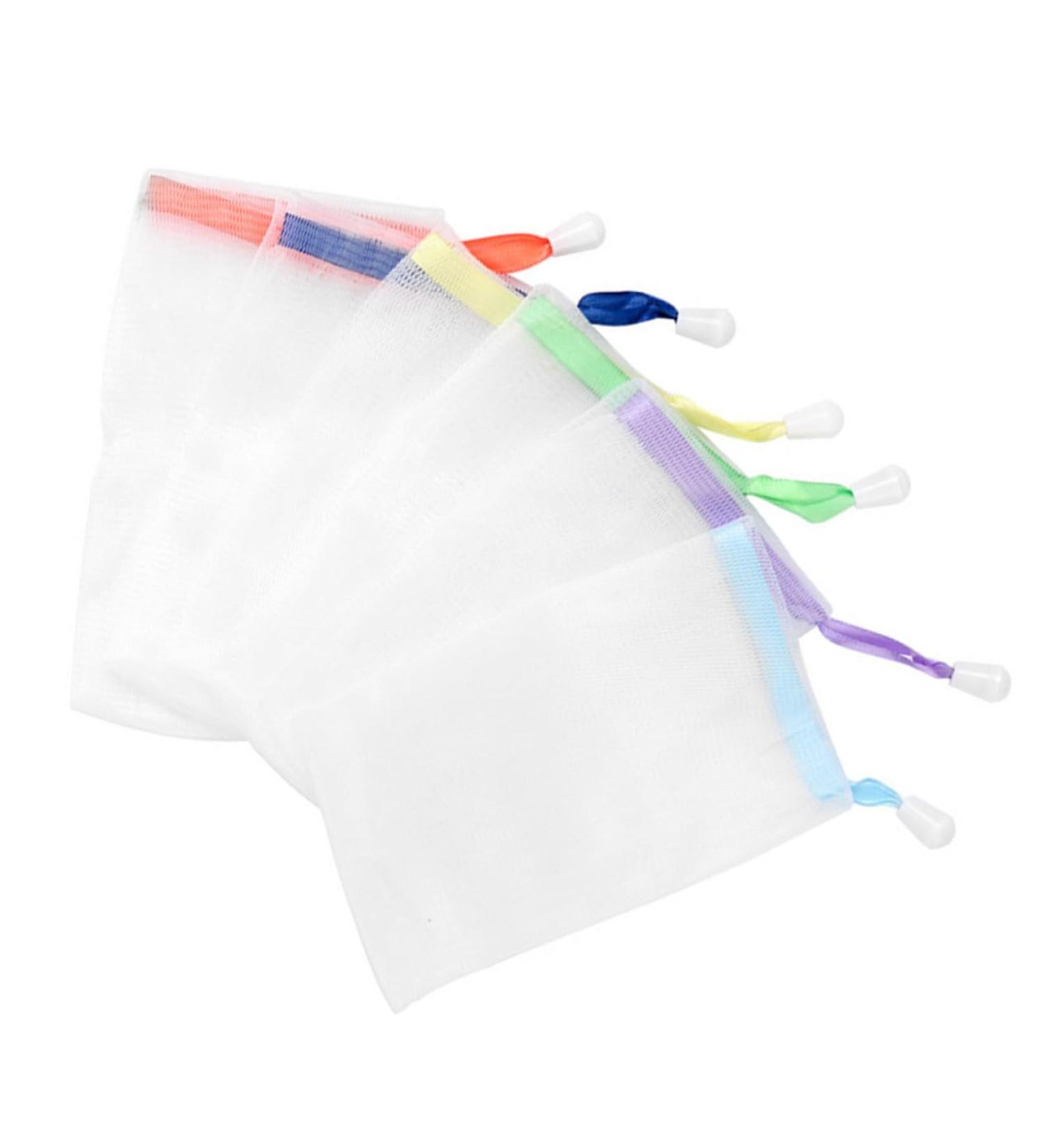 Baluue 1 Net Small with Drawstring Soap Holder Soap Saver Sack Bath Wipe Soaps - Buy Online on GoSupps.com