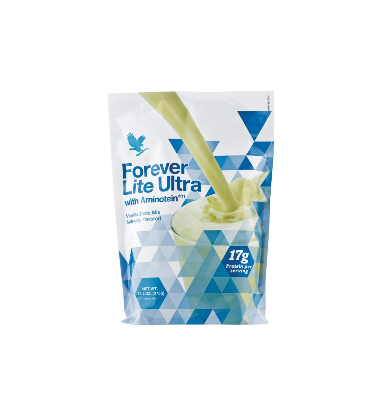 Forever Lite Ultra Vanilla Protein Shake - Premium Weight Management Supplement - Buy Online on GoSupps.com