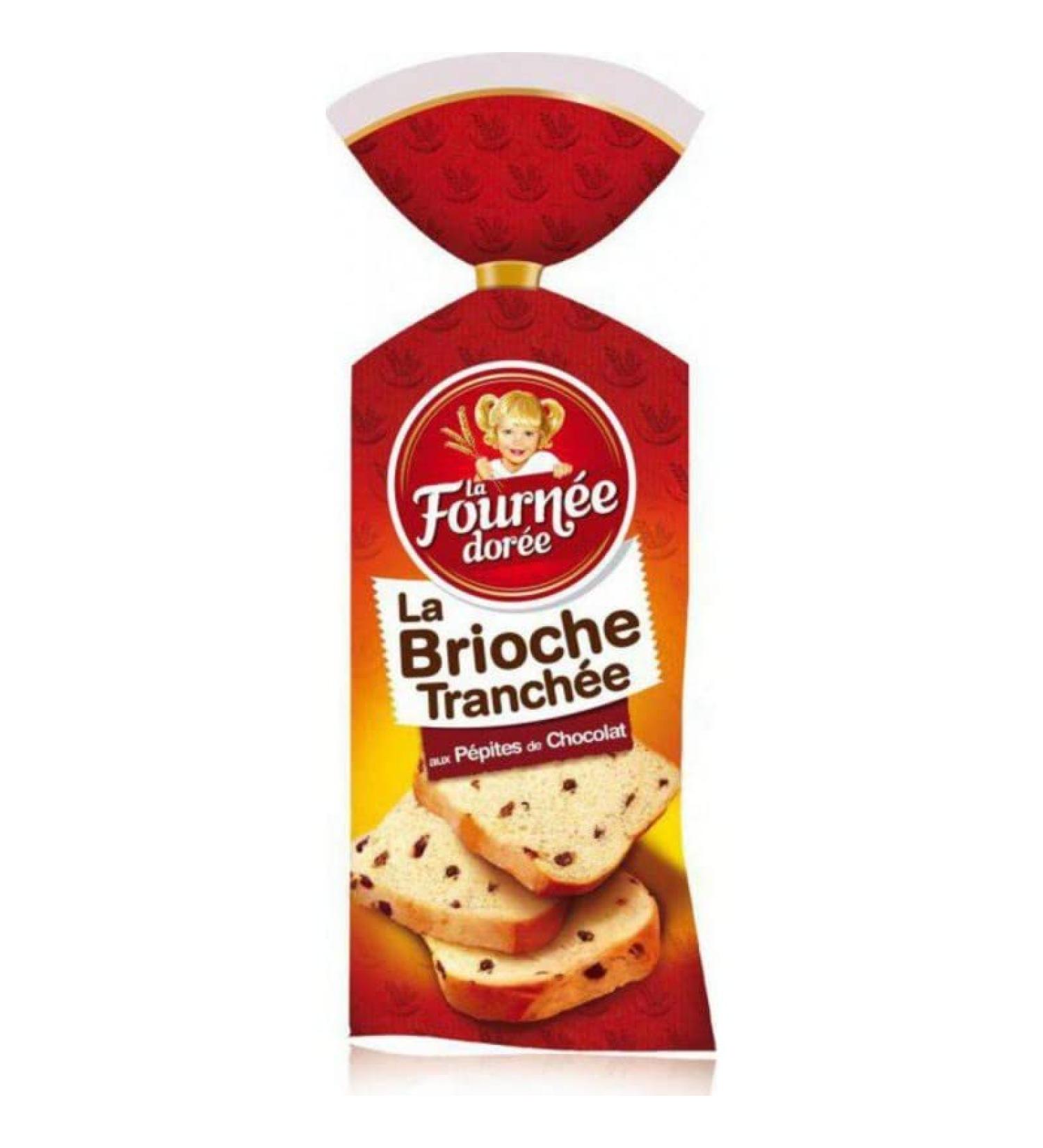 La Fournee Doree - Case 500g - Sliced Chocolate Chip Brioche