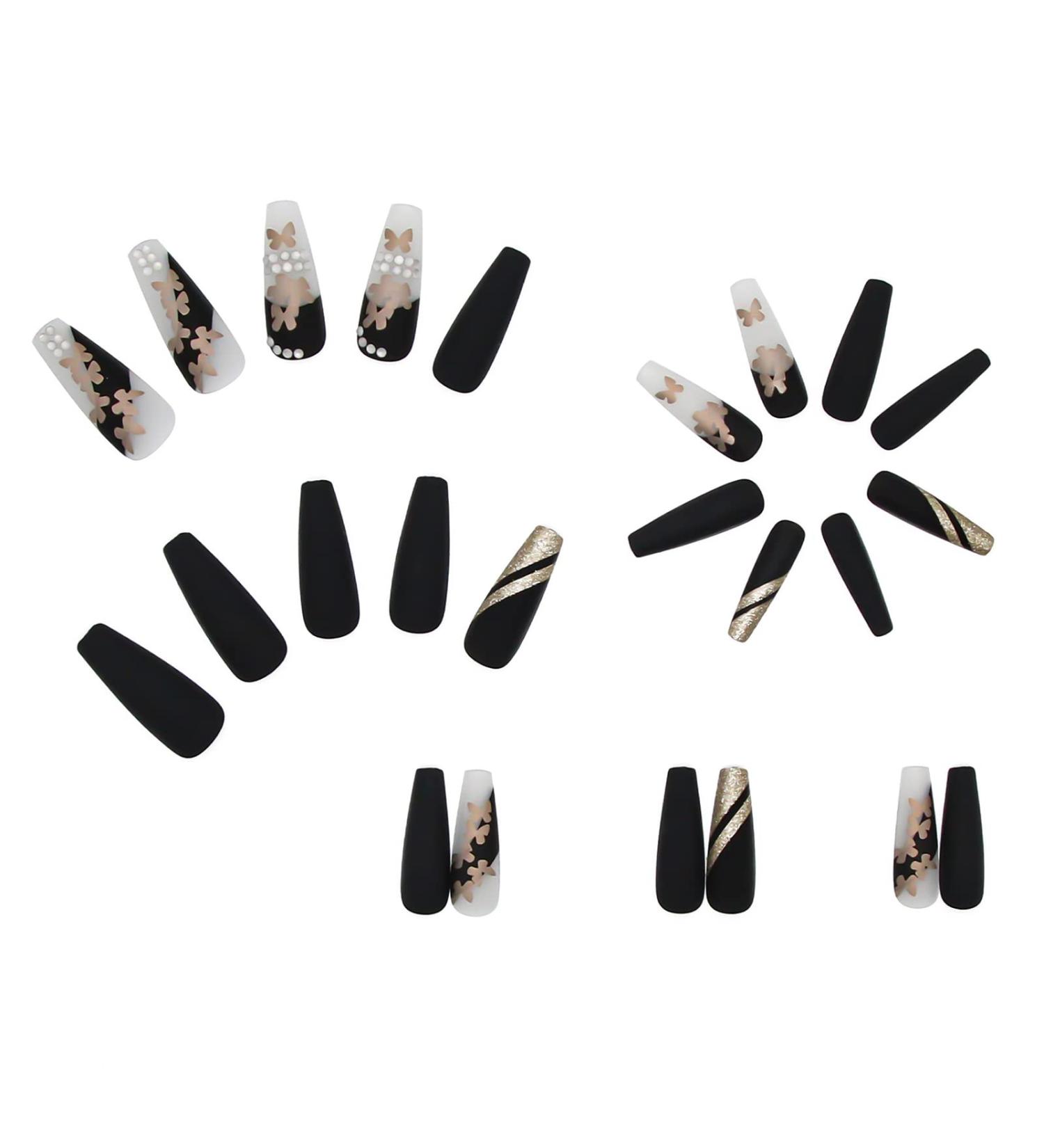 False Nails Stylish Fake Fingernails Serviceable Artificial Nail Tips for Women - Buy Online on GoSupps.com