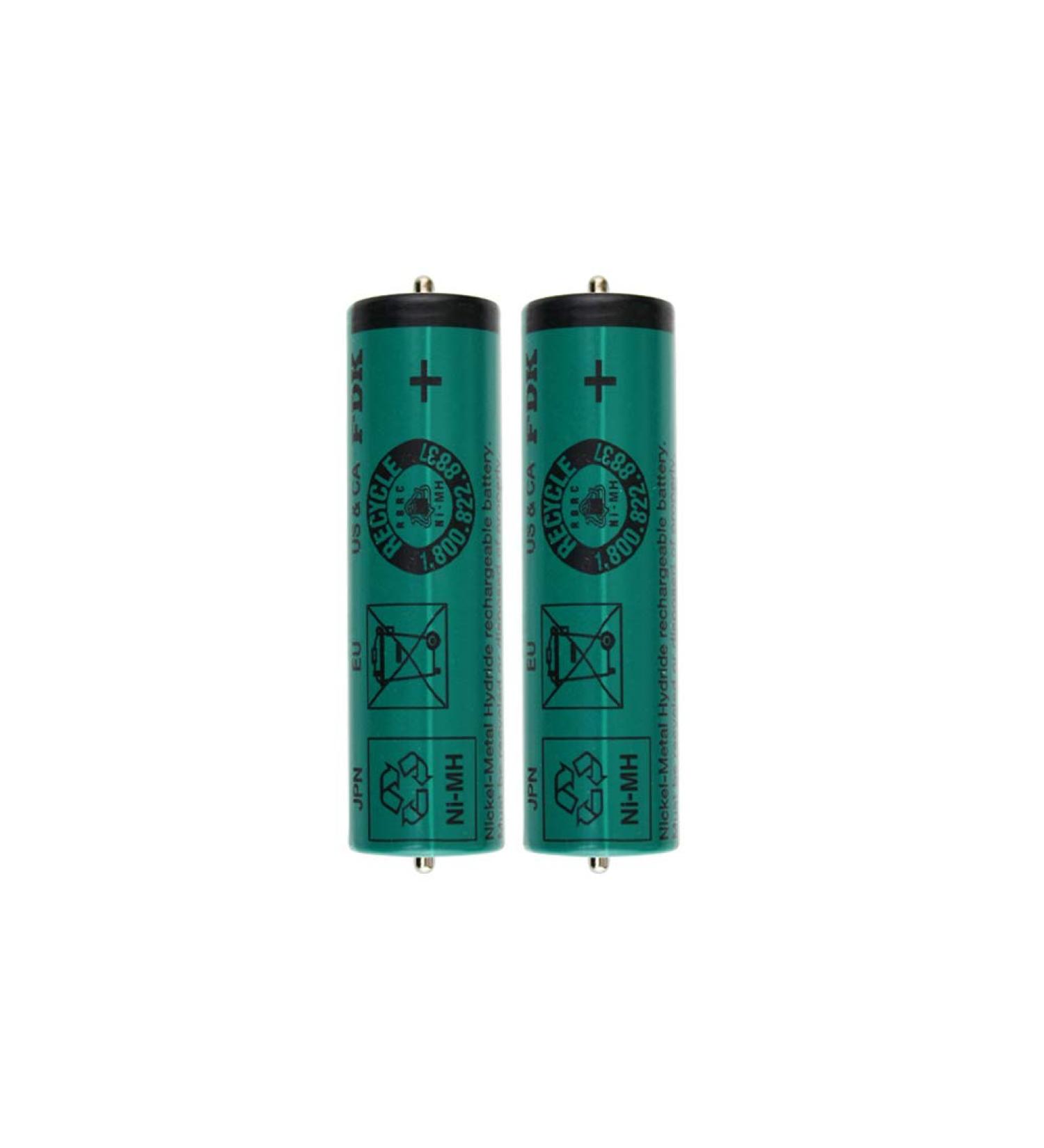 2 Pieces Original HR-AAUV Batteries for Braun Cruzer Electric Shavers | 1.2V 1650mAh Ni-MH Rechargeable | Perfect for Models 130S-1 150S-4 380S-4 and More - Buy Online on GoSupps.com