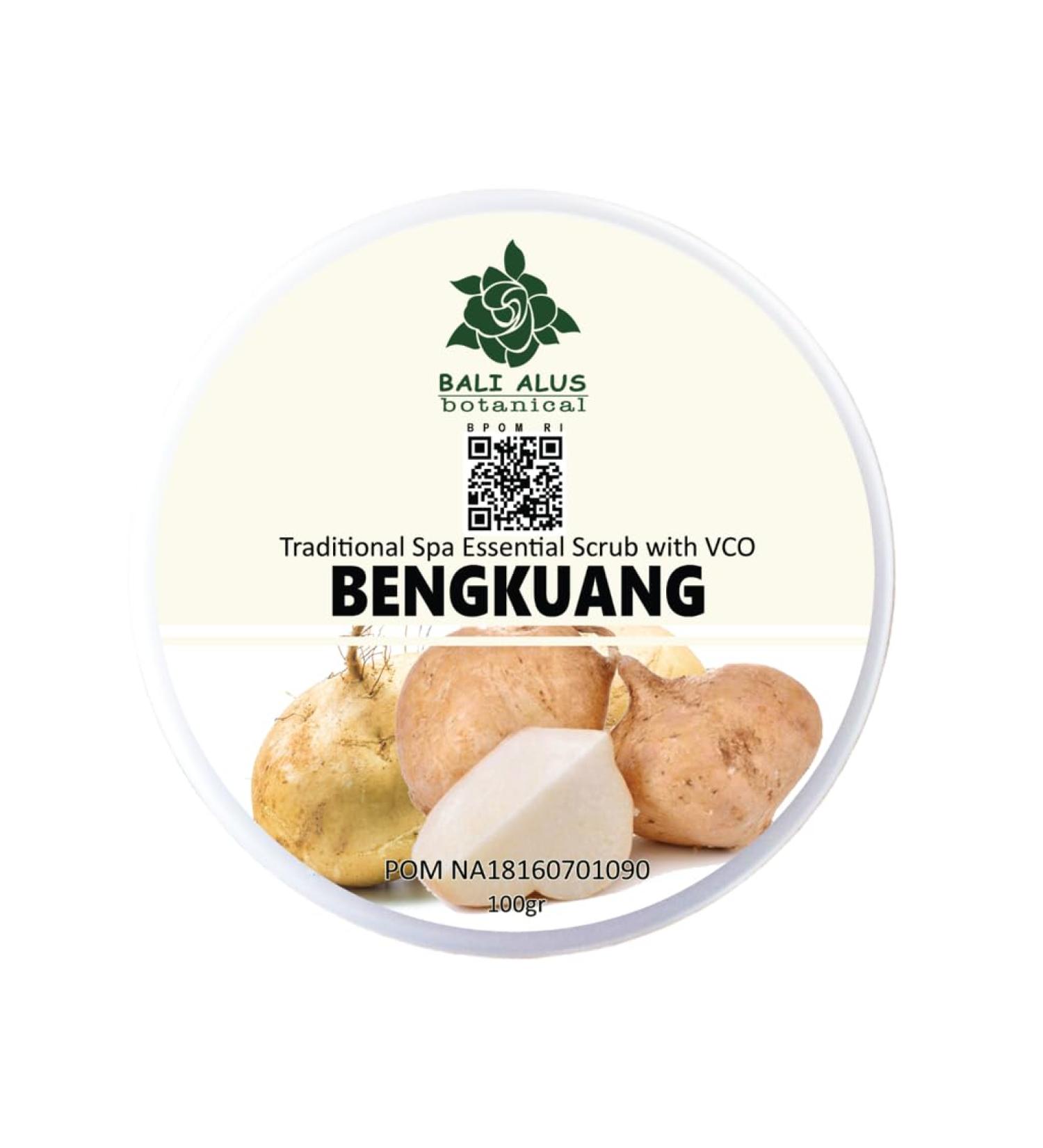 Bali Alus Lulur Scrub Cream Bengkuang 100 gram (Pack of 2)