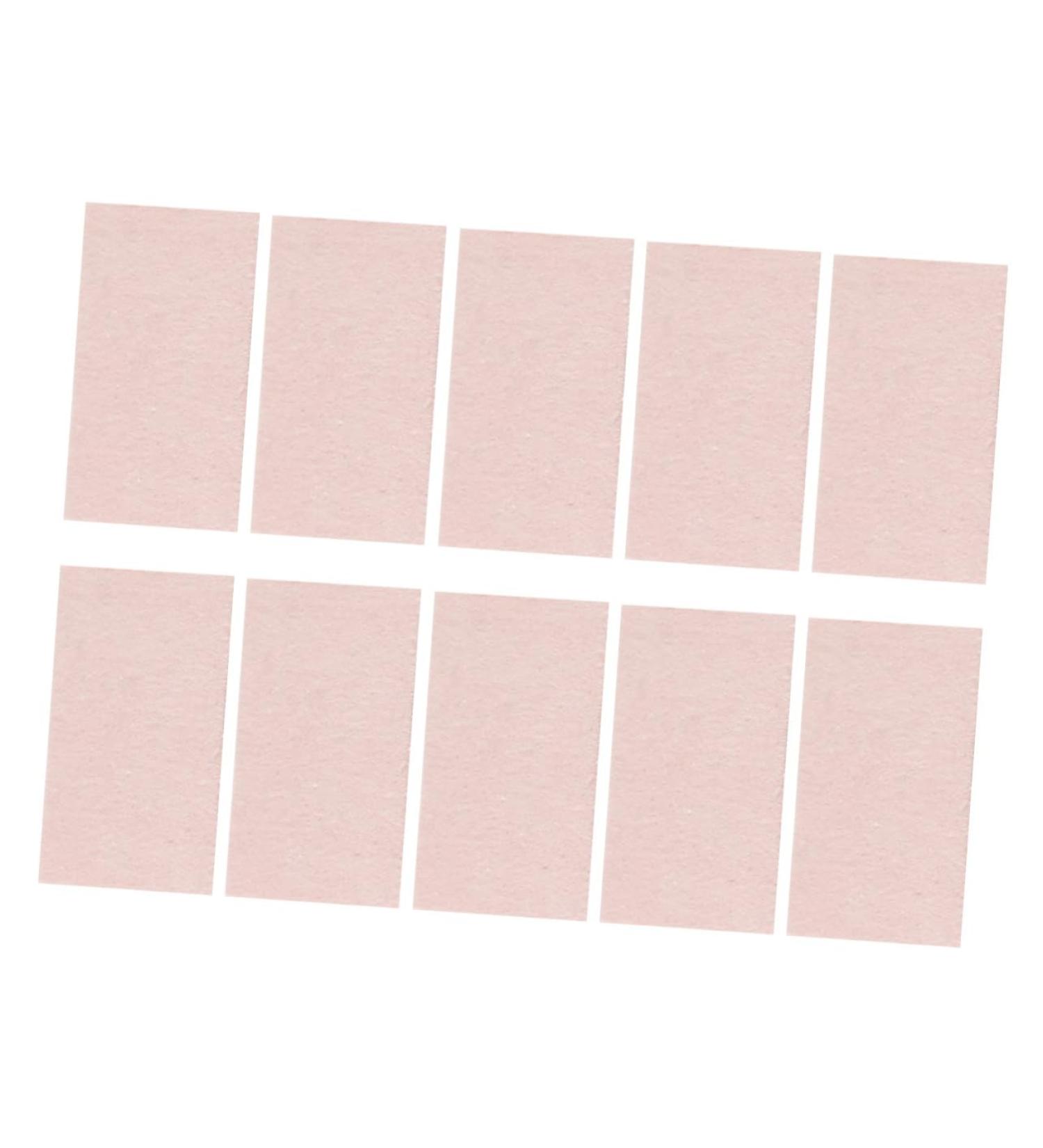 HOMSFOU 10 Sheets Flannel Footsticker Toe Foot Protectors Remover Cushions High Heel Pads Corn Toe Pads Self Adhesive Foot Pads Cracked Skin Remover Mutitool Insole Care Pink - Buy Online on GoSupps.com
