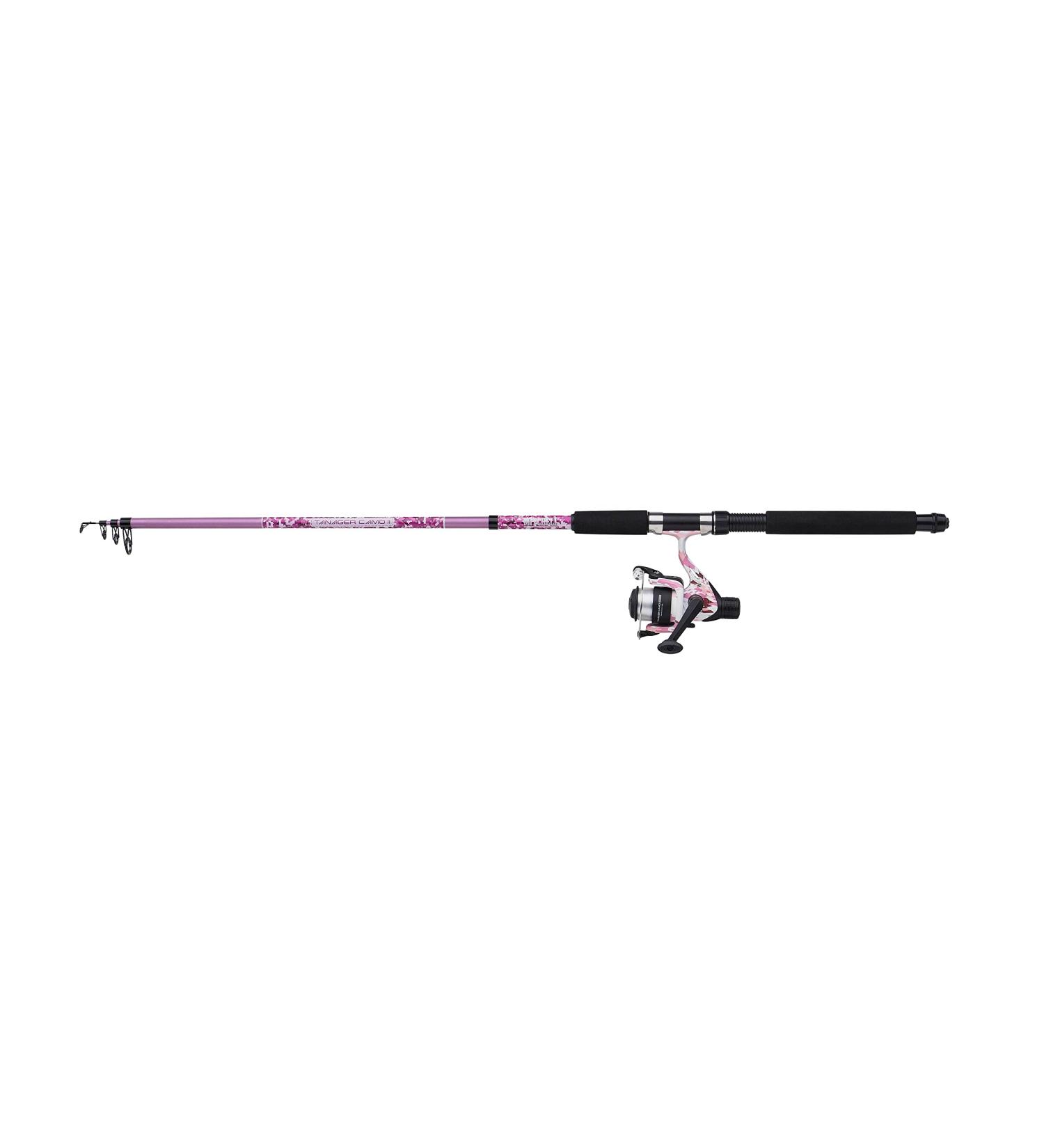 Buy Mitchell Tanager Camo II Rod and Reel Combo - Perfect for Beginners & Casual Anglers | Strong Fiberglass Blanks | Digicamo Design Rose T210 7-20 - International Shipping Available - Buy Online on GoSupps.com
