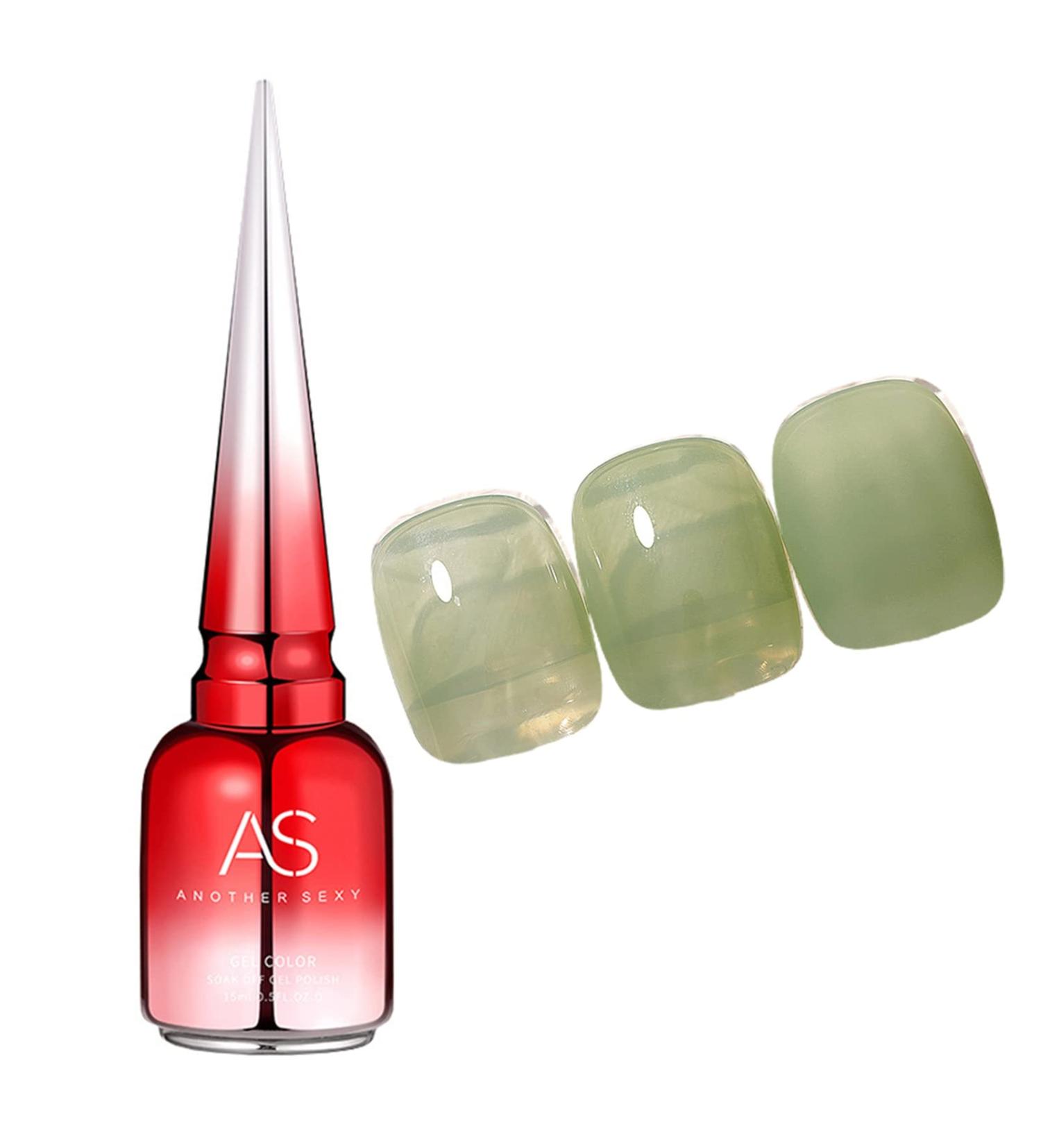 YOXIER Nail Jelly Polish Bright Translucent Jelly Polish Varnish UV Gel 15ml Delicate 14 - Buy Online on GoSupps.com