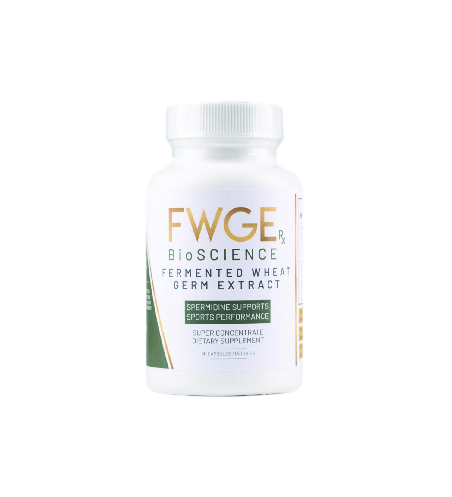 Spermidine Immune Defense and Cell Renewal Premium Fermented Wheat Germ Extract Vitality Inducer Holistic Non-GMO Gluten-free Sugar-free Vegan Antioxidant Natural 1 Bottle 60 Capsules - Buy Online on GoSupps.com