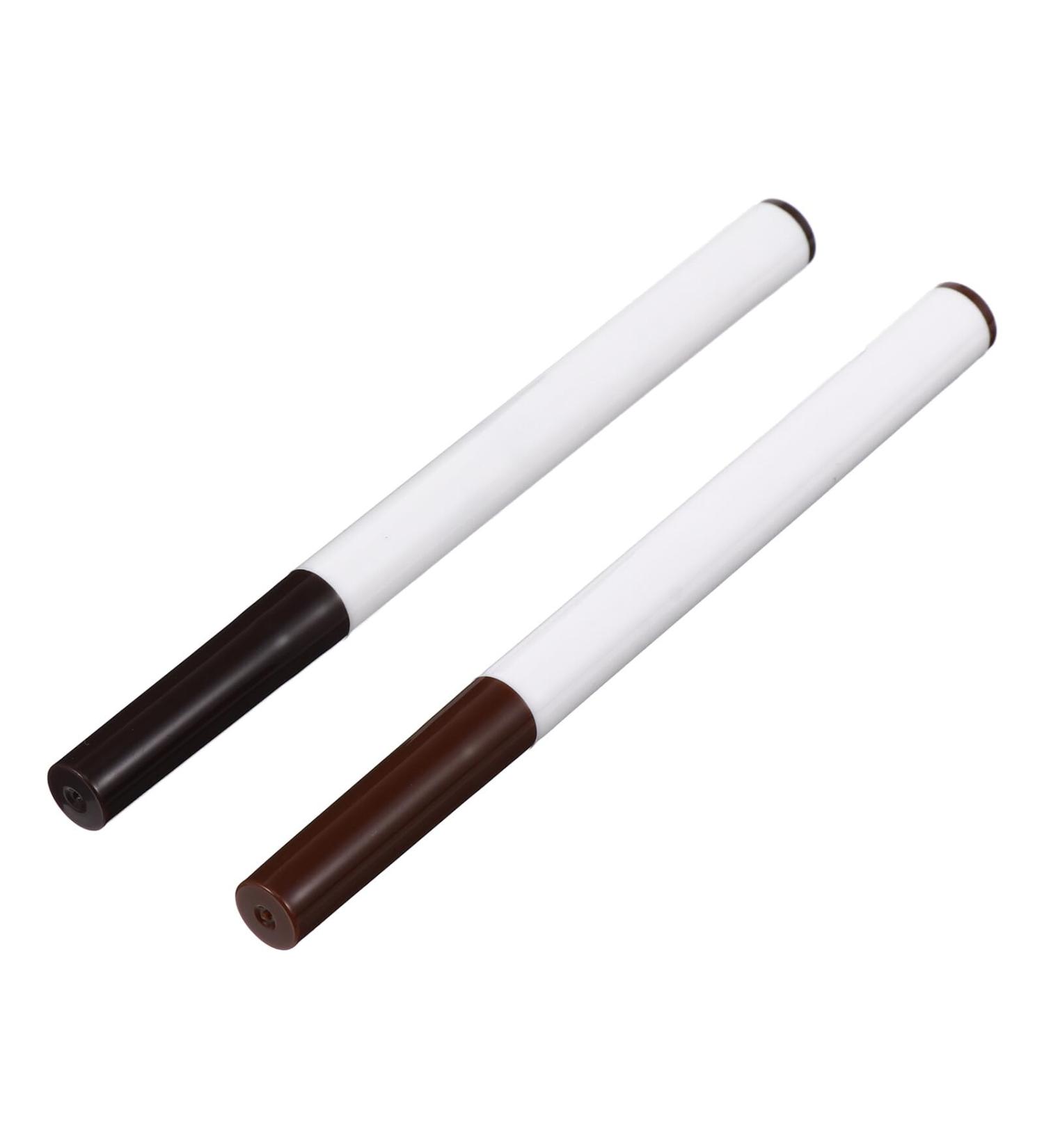 PRETYZOOM 2 pi ces Crayon Sourcils Imperm able T tes Ultra Fin Longue Tenue Maquillage Naturel Semi-permanent Chestnut - Buy Online on GoSupps.com