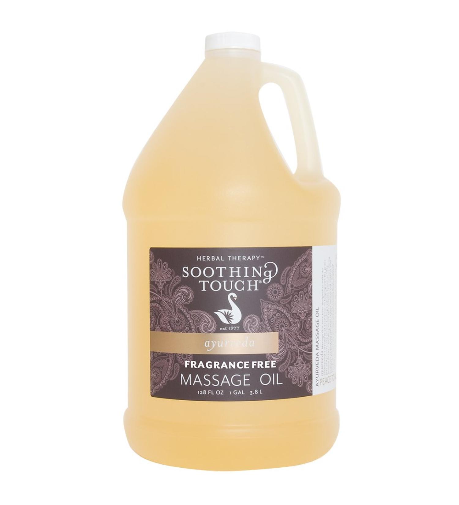 Soothing Touch Fragrance Free Massage Oil Gallon (128oz) Gallon (128 Ounce)