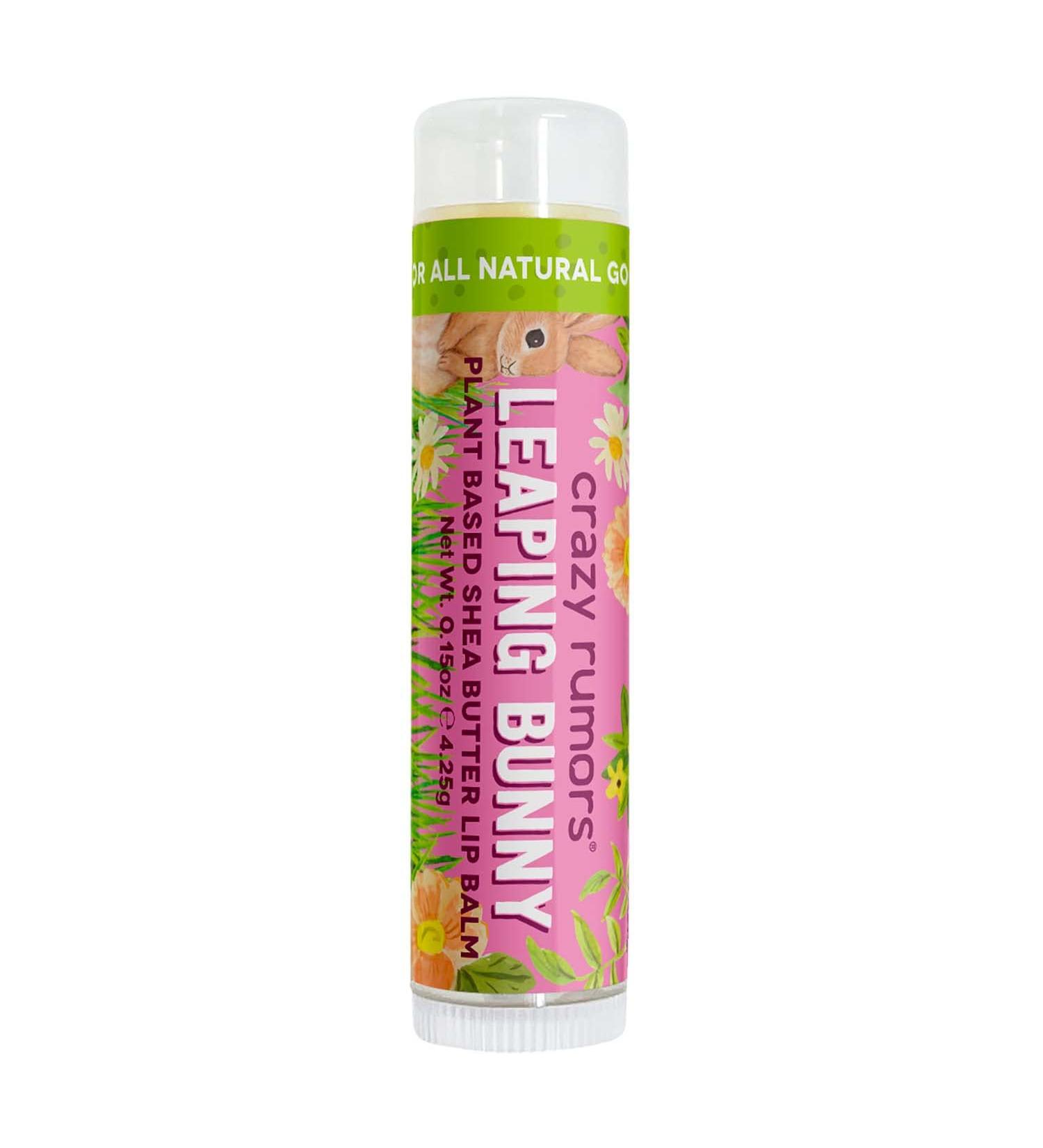 Leaping Bunny Plum Apricot Lip Balm 4.2g | Cruelty-Free Organic & Moisturizing | International Shipping - Buy Online on GoSupps.com