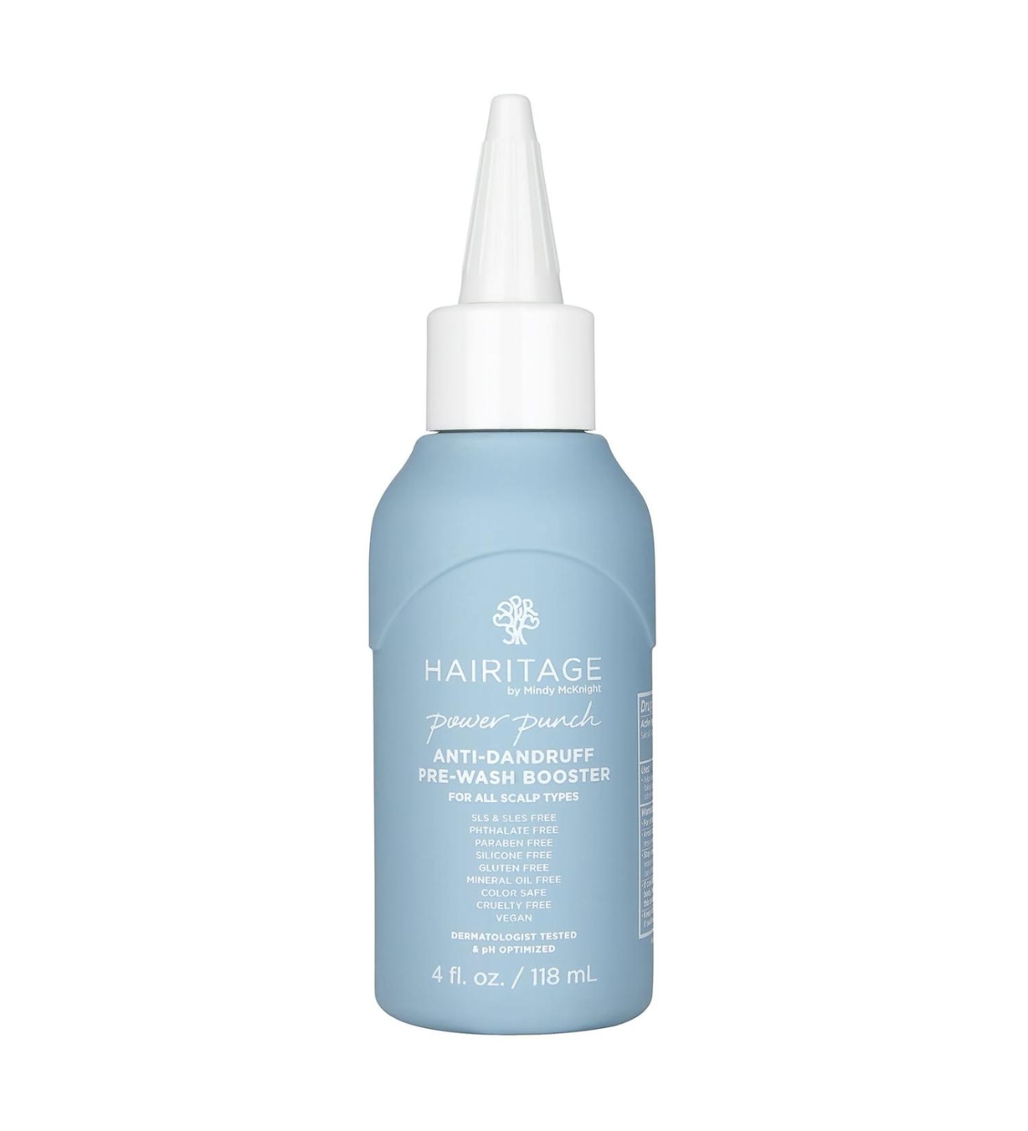 Hairitage Power Punch Anti-Dandruff Pre-Wash Booster | Apple Cider Vinegar for Itchy Flaky Scalp | 4 fl. Oz | International Shipping - Buy Online on GoSupps.com