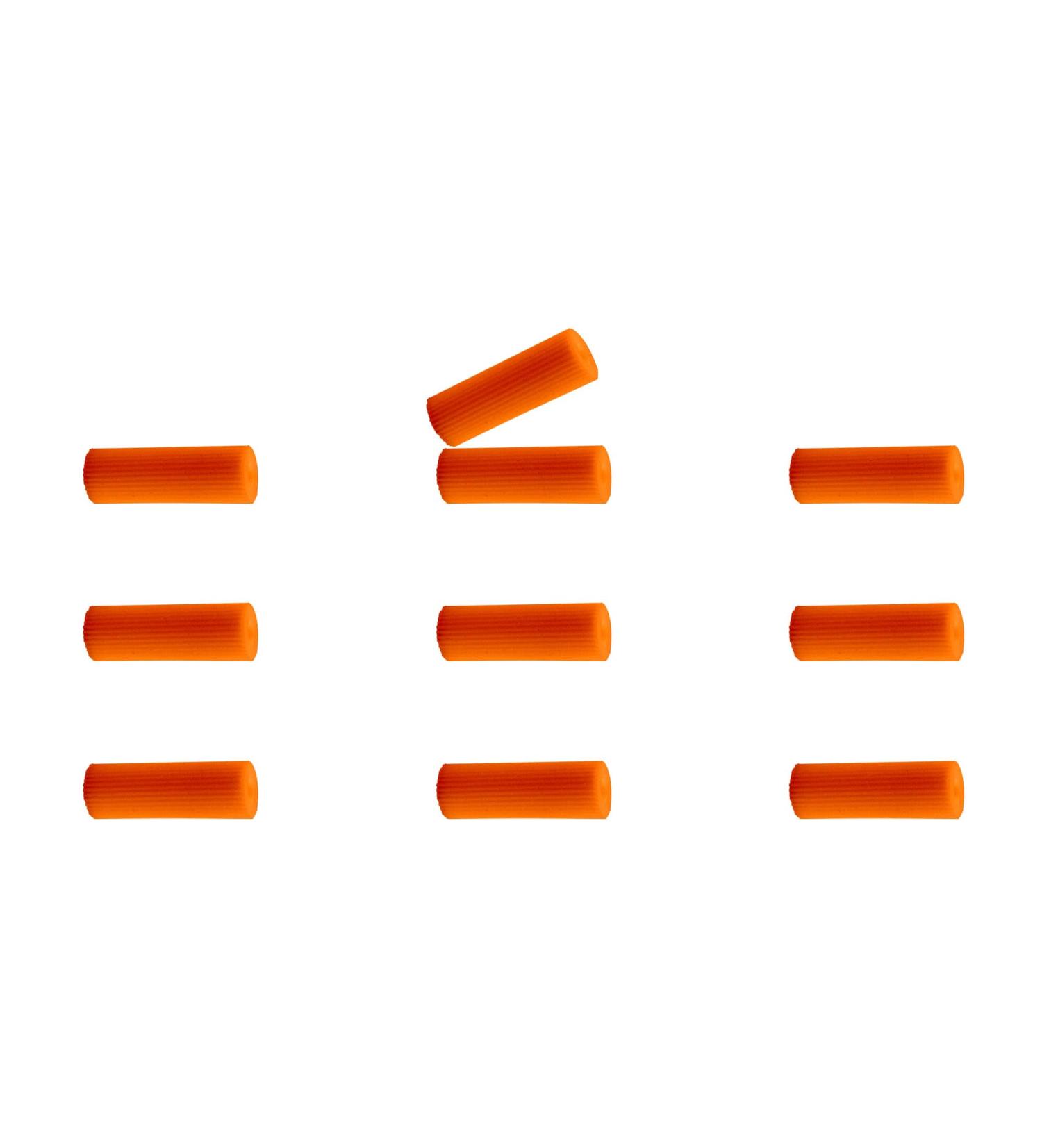 Dentosmile Chewies Seater for Invisalign Aligners - Orange Color - Pack of 10 with Carry Case and Eco-Friendly Stick - Buy Online on GoSupps.com