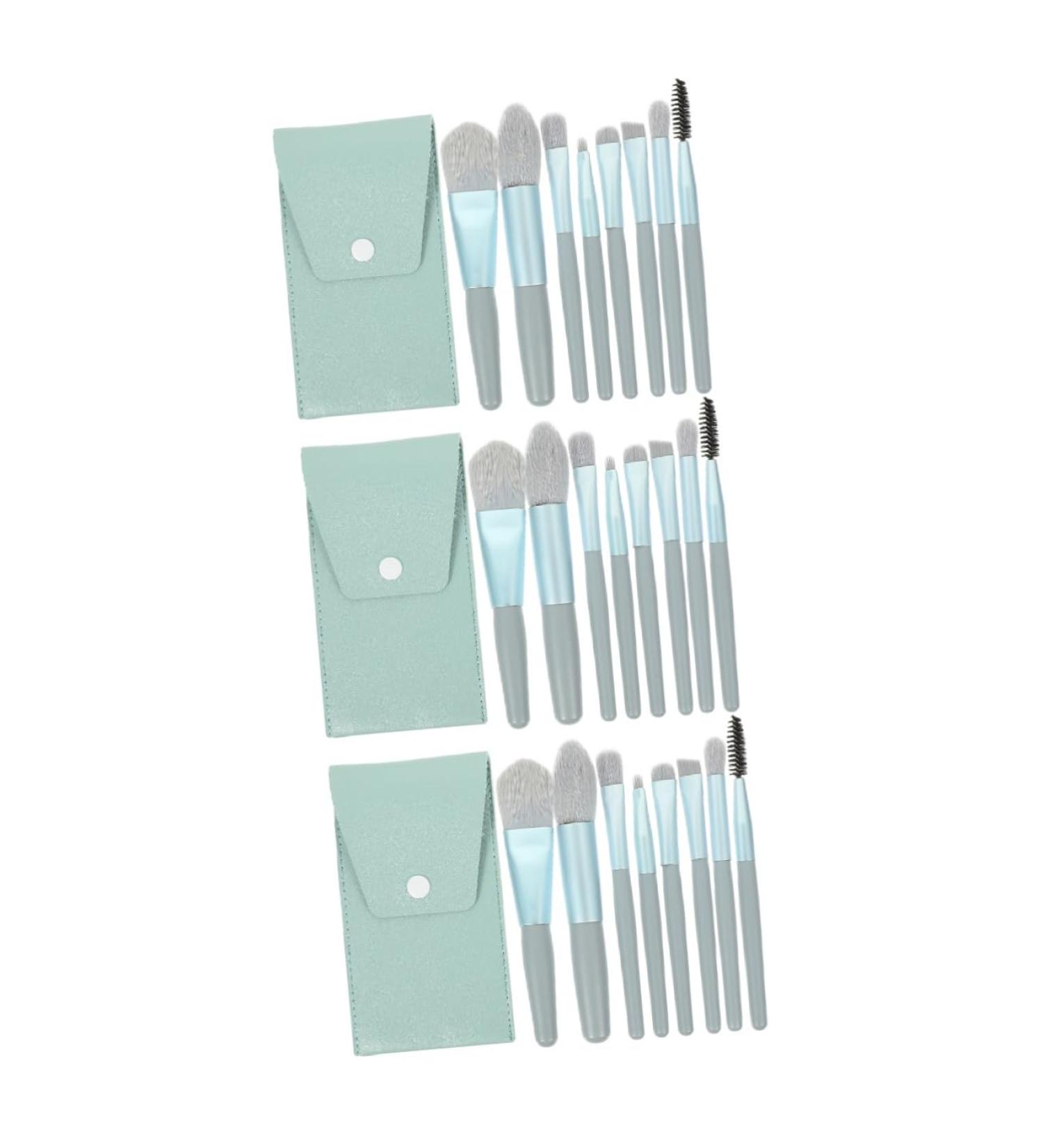 Shop Minkissy 3 Sets Travel Makeup Brushes | Lip Eyeshadow Blush & Powder Applicators - Beauty Tools for Women | International Shipping - Buy Online on GoSupps.com